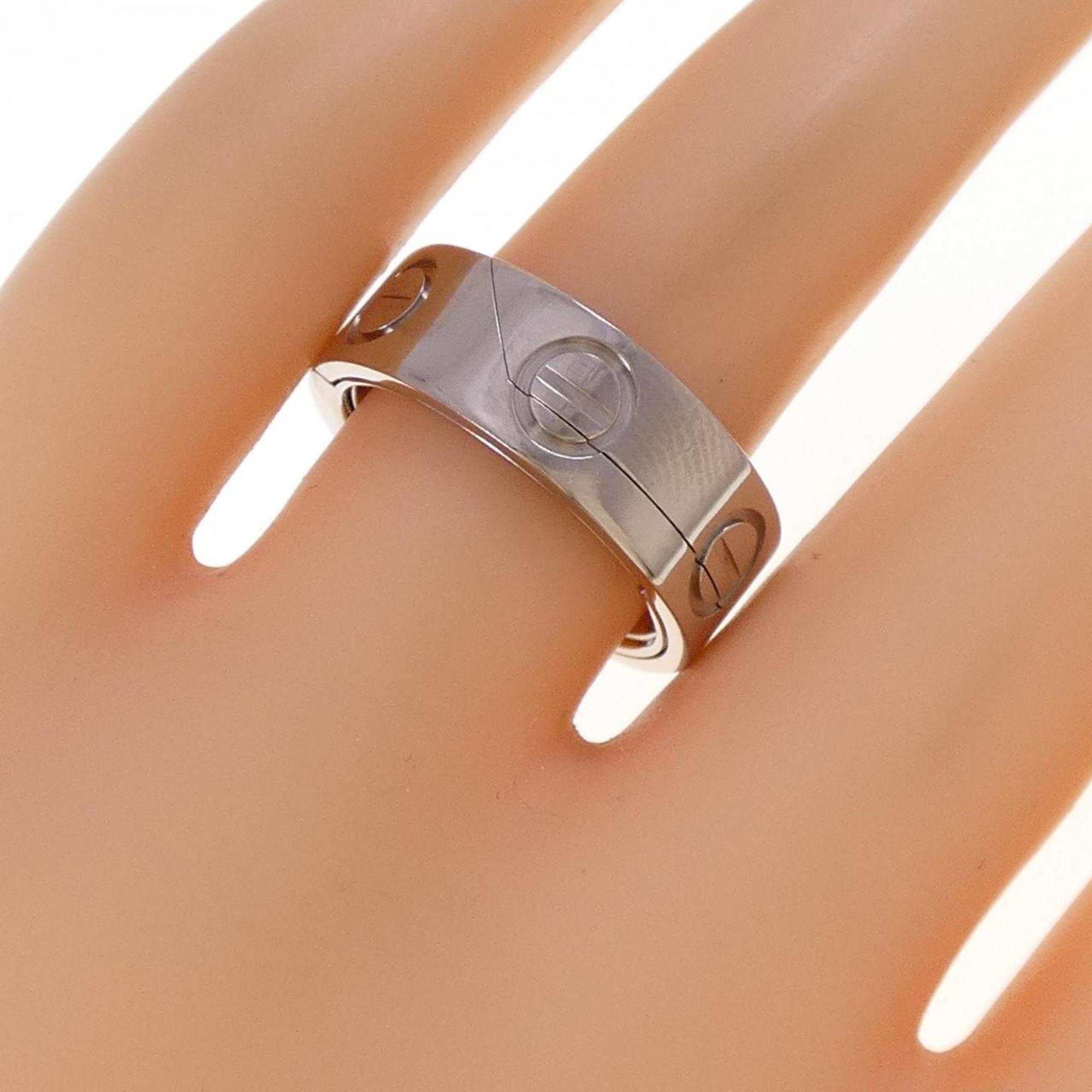 Cartier White Gold White Gold (18K) Band Ring (Pre-Owned)