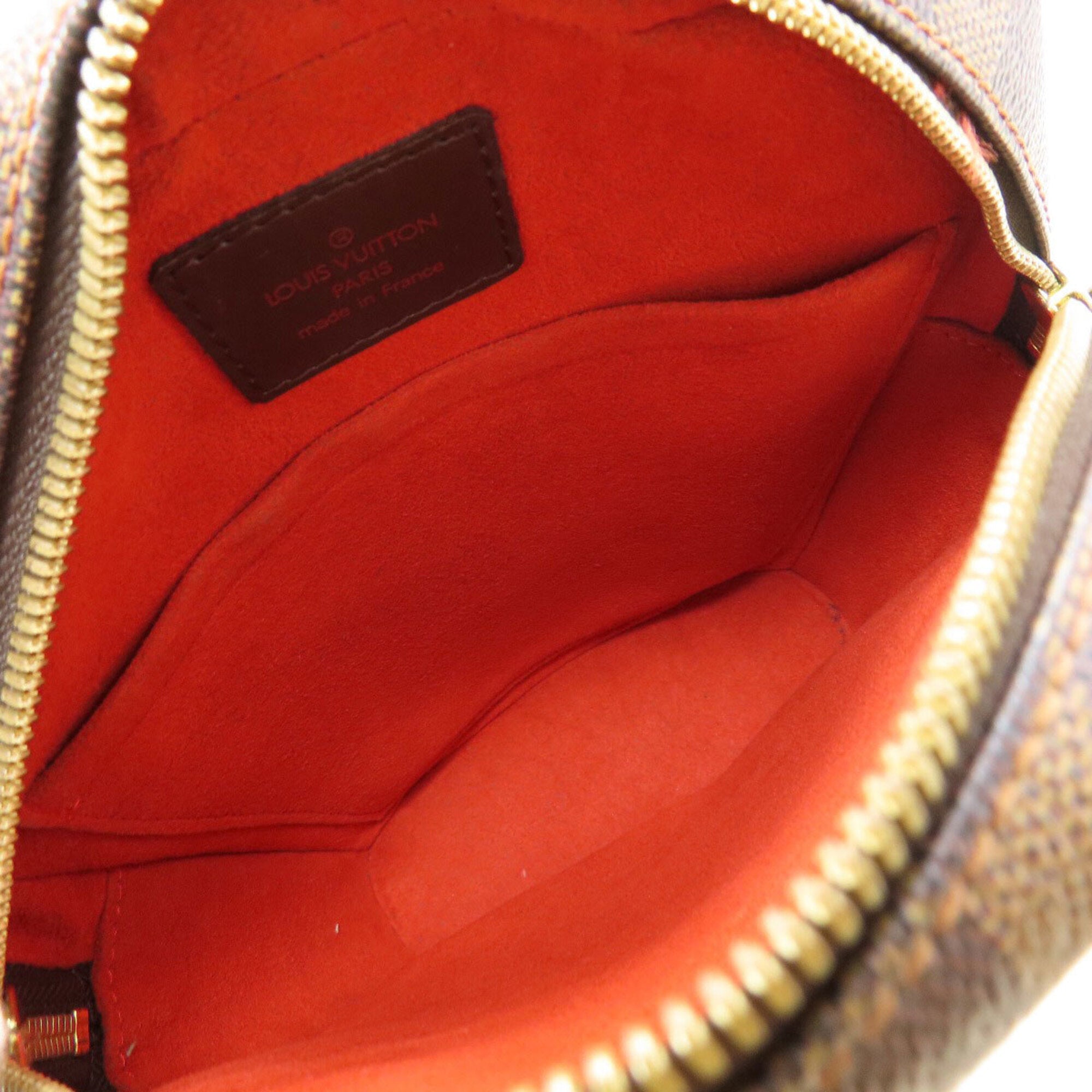 Louis Vuitton Damier Canvas Ebene Damier Canvas Shoulder Bag (Pre-Owned)