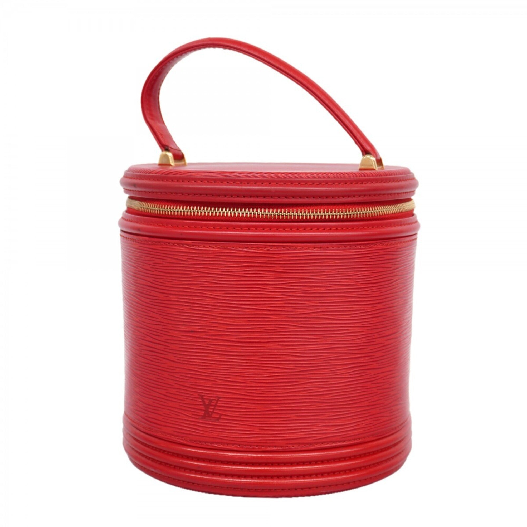 Louis Vuitton Castilian Red Handbag (Pre-Owned)