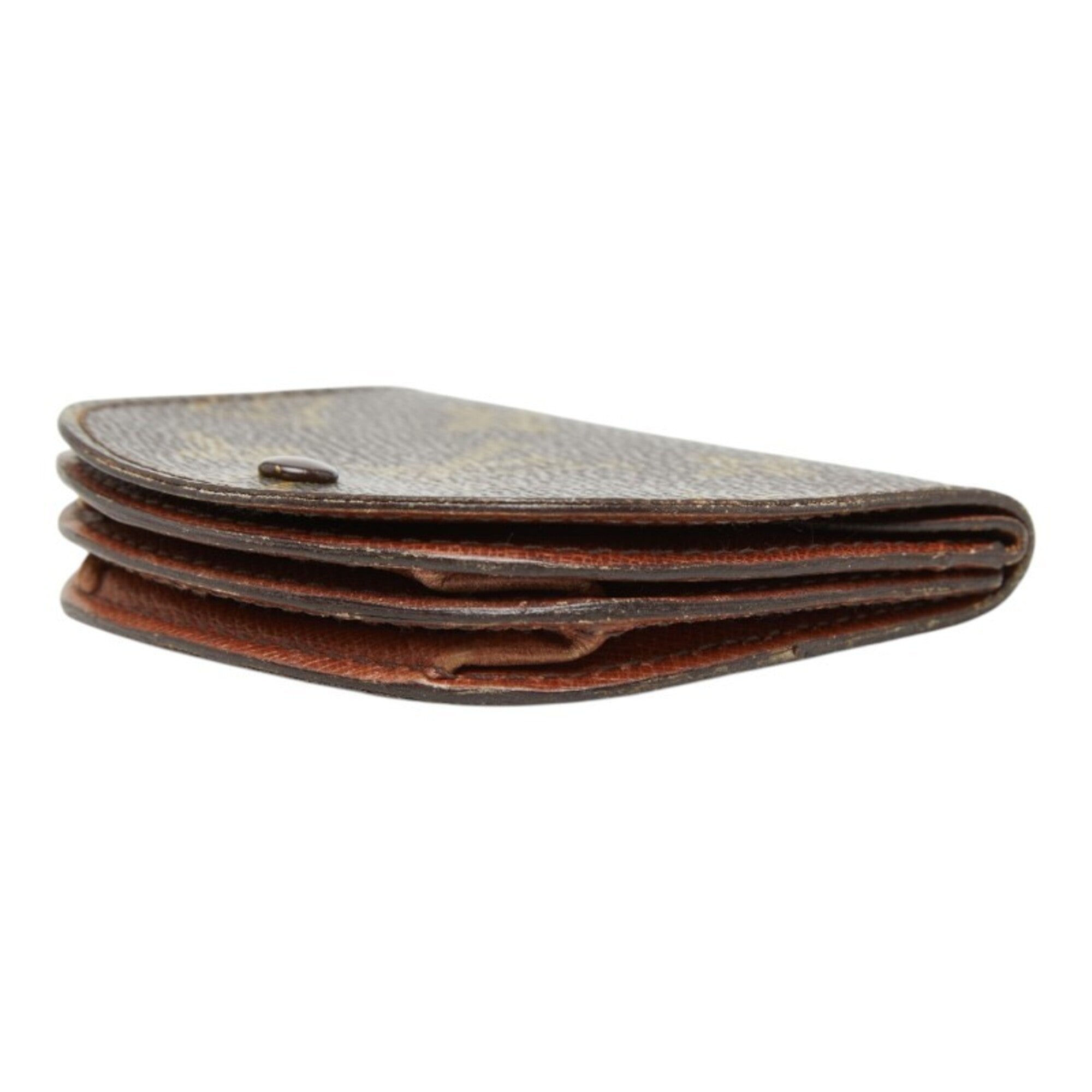 Louis Vuitton Brown Monogram Pvc Leather Coin Purse/Coin Case (Pre-Owned)