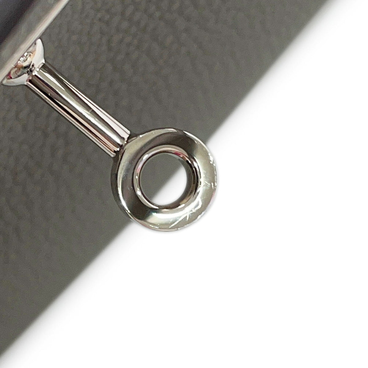 Hermes Birkin Silver Togo Leather Handbag (Pre-Owned)