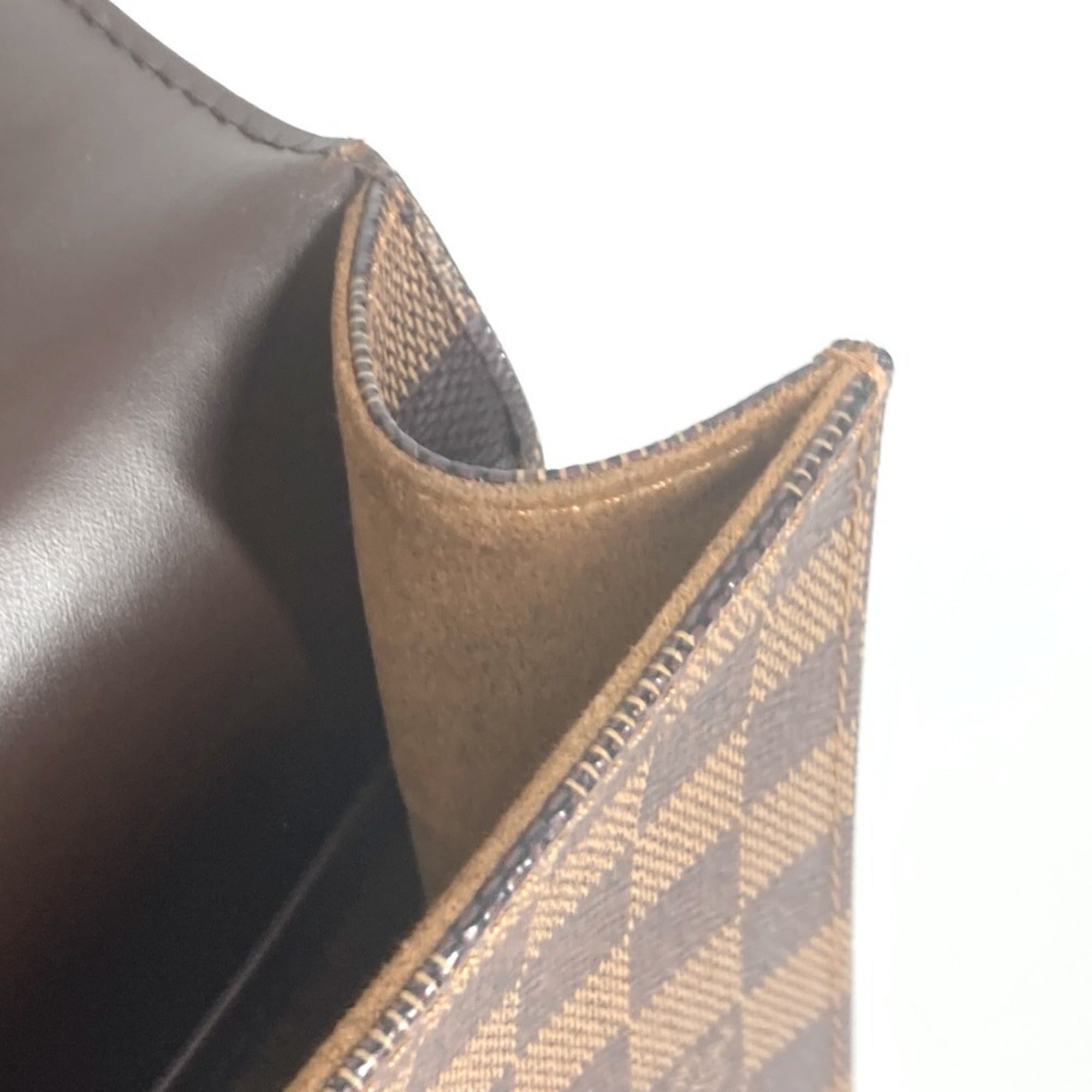 Louis Vuitton Brown Ebene Damier Canvas Briefcase (Pre-Owned)