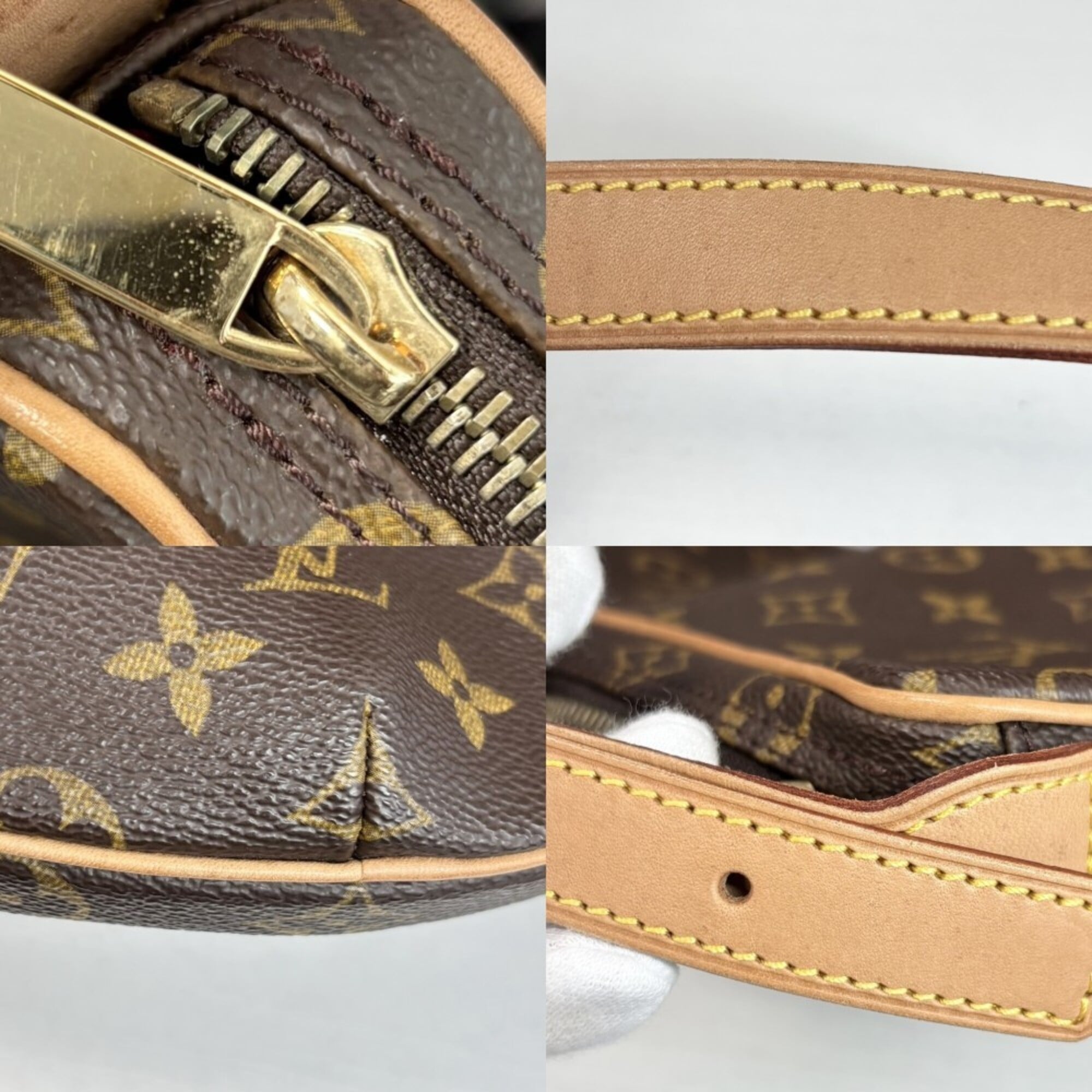 Louis Vuitton Brown Monogram Monogram Pochette Shoulder Bag (Pre-Owned)