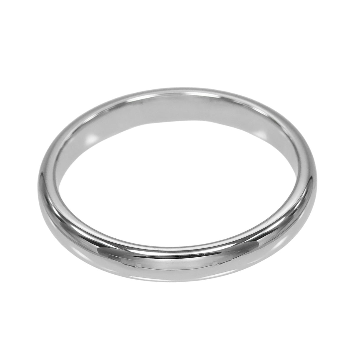 Tiffany Platinum 950 Band Ring (Pre-Owned)