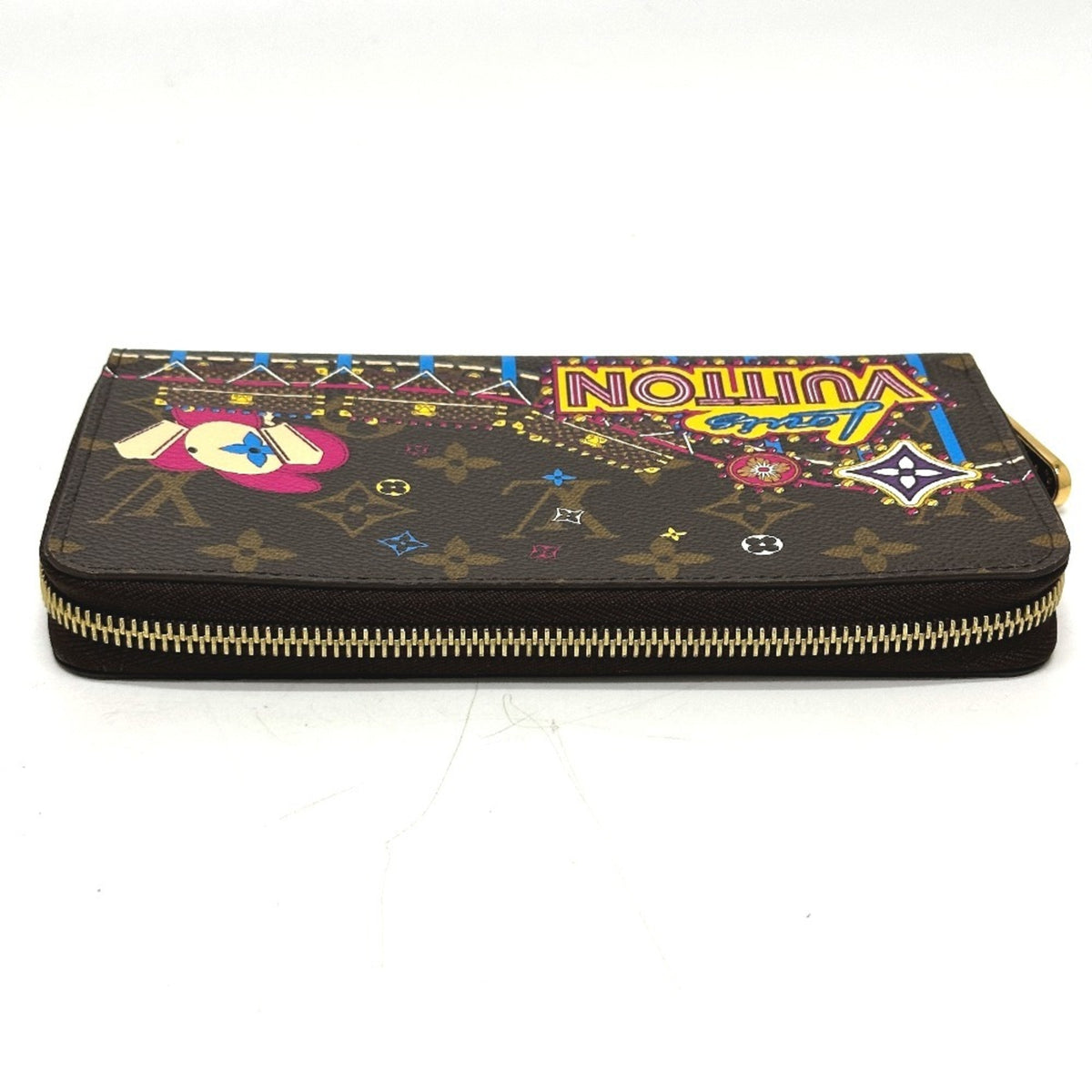 Louis Vuitton Monogram Brown Monogram Long Wallet (Bi-Fold) (Pre-Owned)