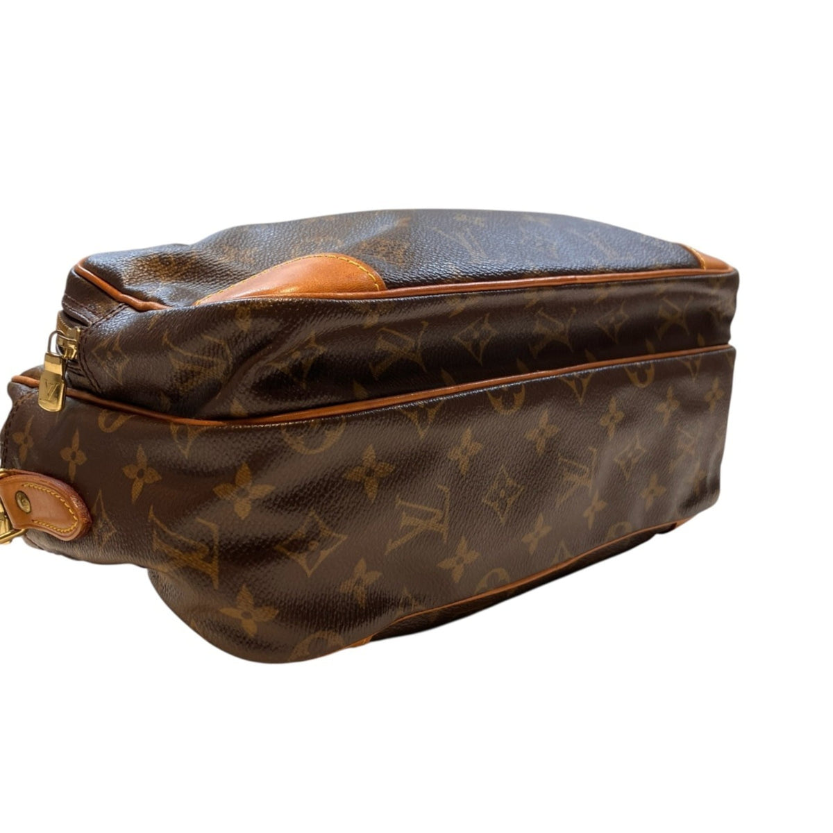 Louis Vuitton Brown Monogram Canvas Shoulder Bag (Pre-Owned)