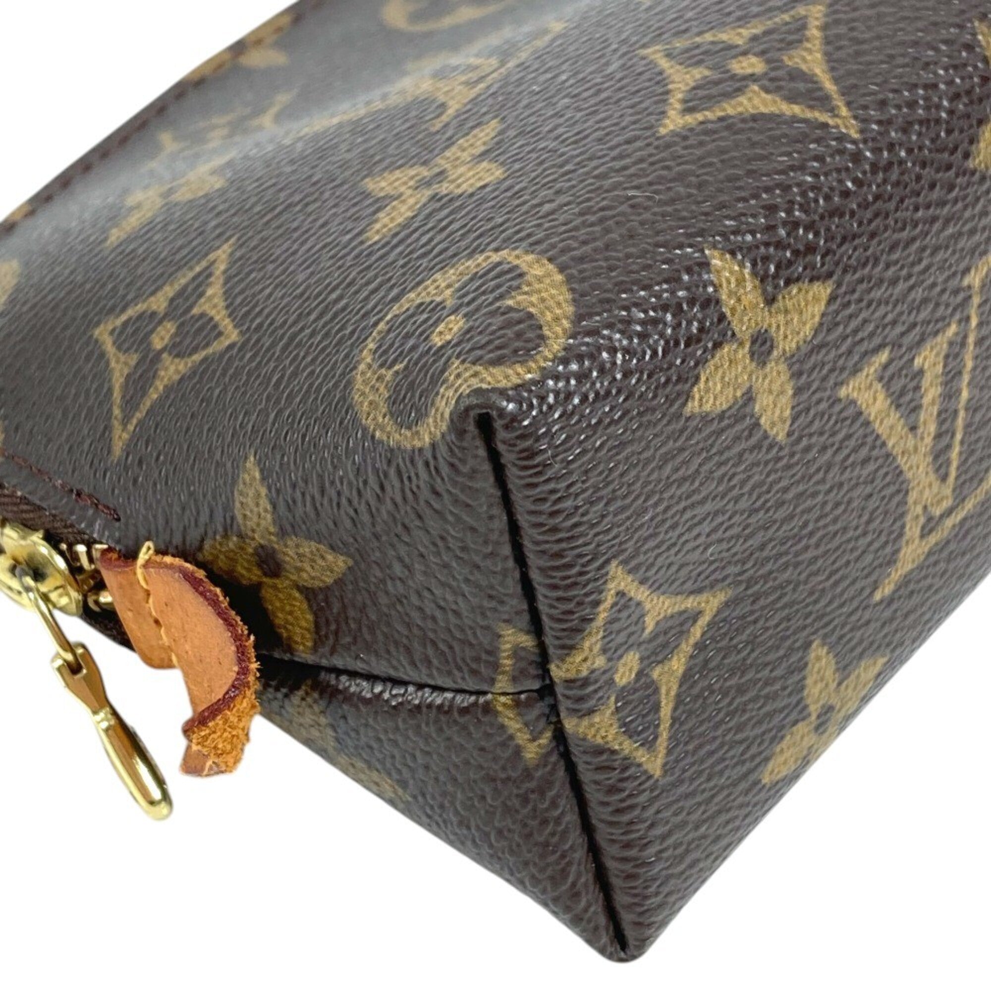 Louis Vuitton Monogram Brown Monogram Pouch (Pre-Owned)