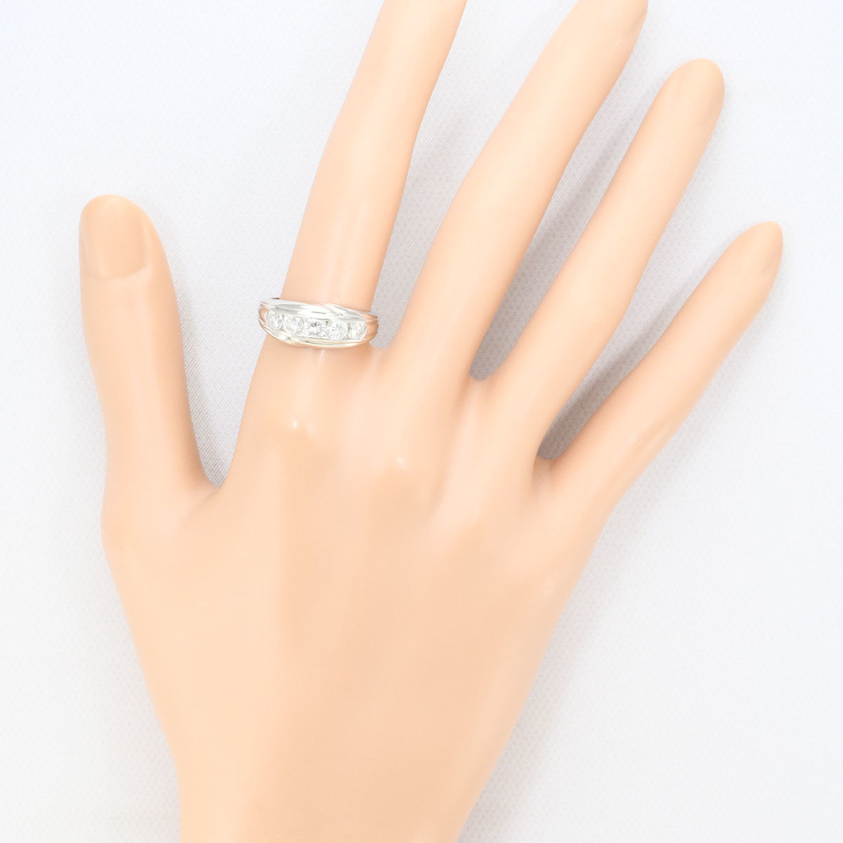 Unbranded Platinum Platinum 900 Band Ring (Pre-Owned)