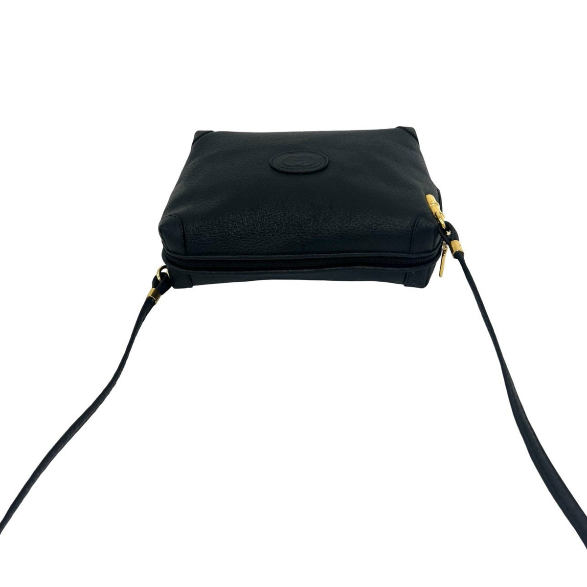 Gucci Black Leather Pochette Shoulder Bag (Pre-Owned)
