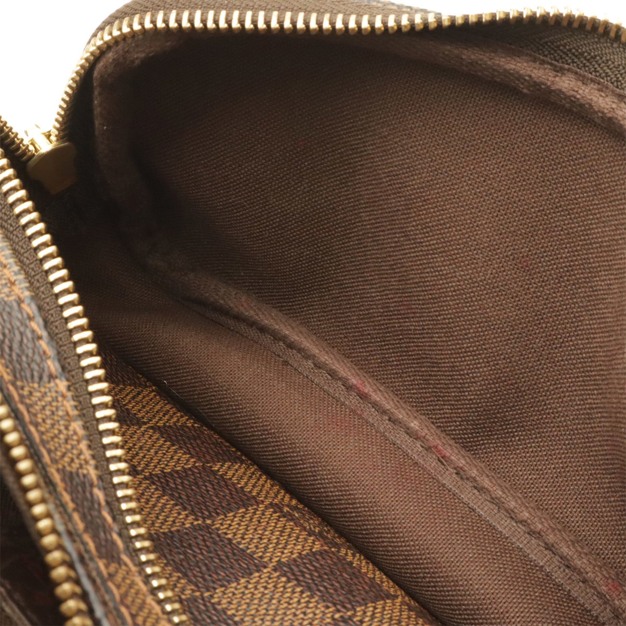 Louis Vuitton Brown Damier Canvas Damier Canvas Fanny Pack Pouch (Pre-Owned)