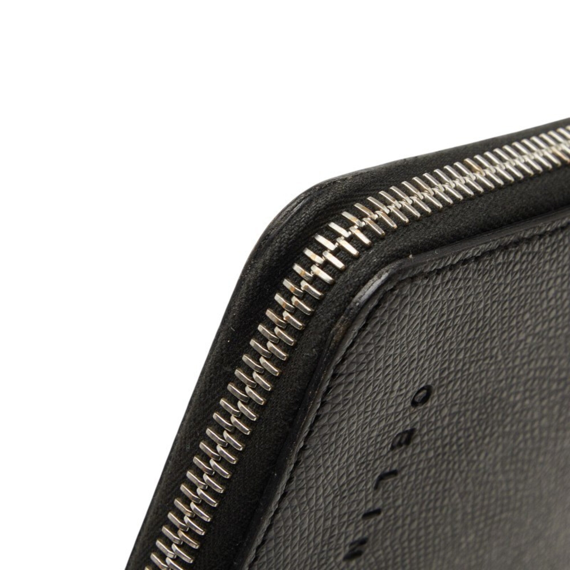 Celine Black Pvc Leather Long Wallet (Bi-Fold) (Pre-Owned)