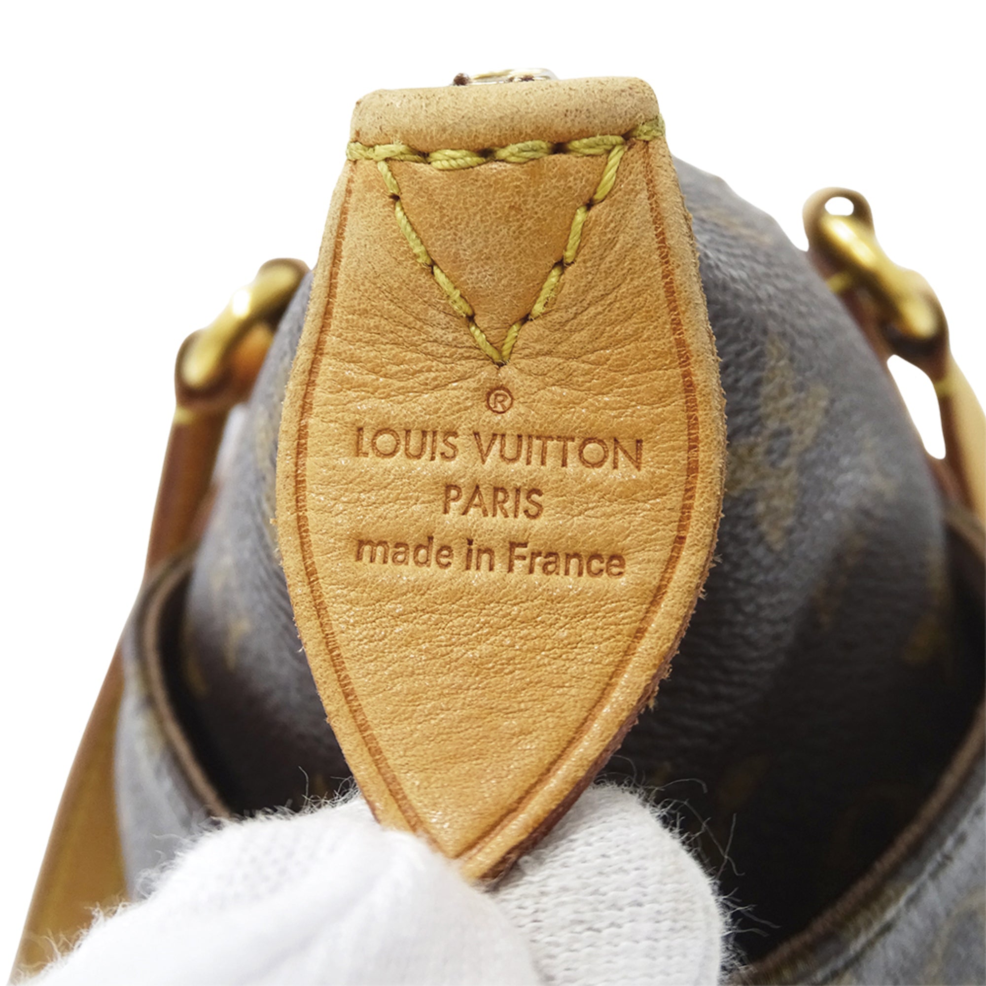 Louis Vuitton Brown Monogram Canvas Handbag Tote Bag (Pre-Owned)
