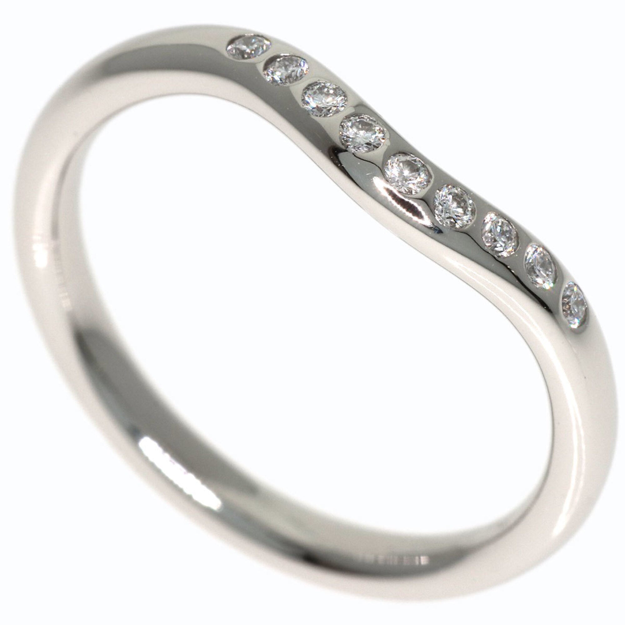 Tiffany Platinum 950 Band Ring (Pre-Owned)