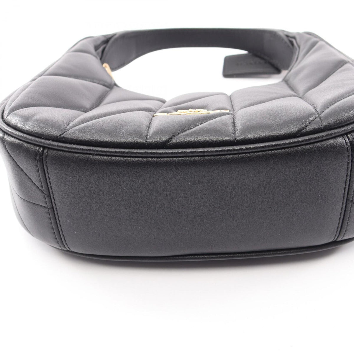 Coach Black Leather Handbag (Pre-Owned)