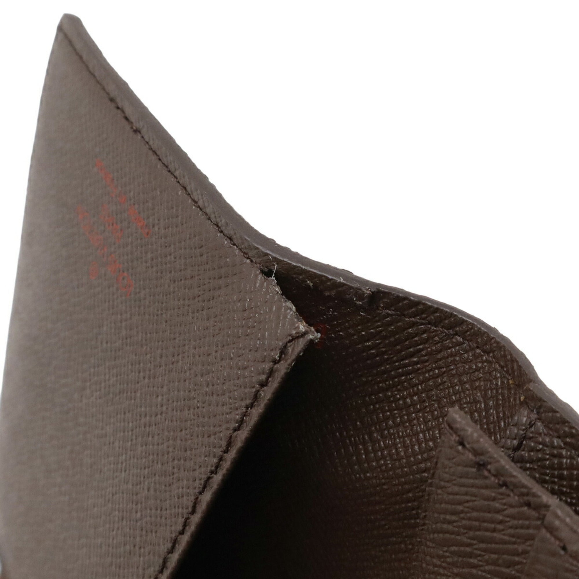 Louis Vuitton Brown Damier Canvas Damier Canvas Pvc Long Bill Wallet (Bi-Fold) (Pre-Owned)