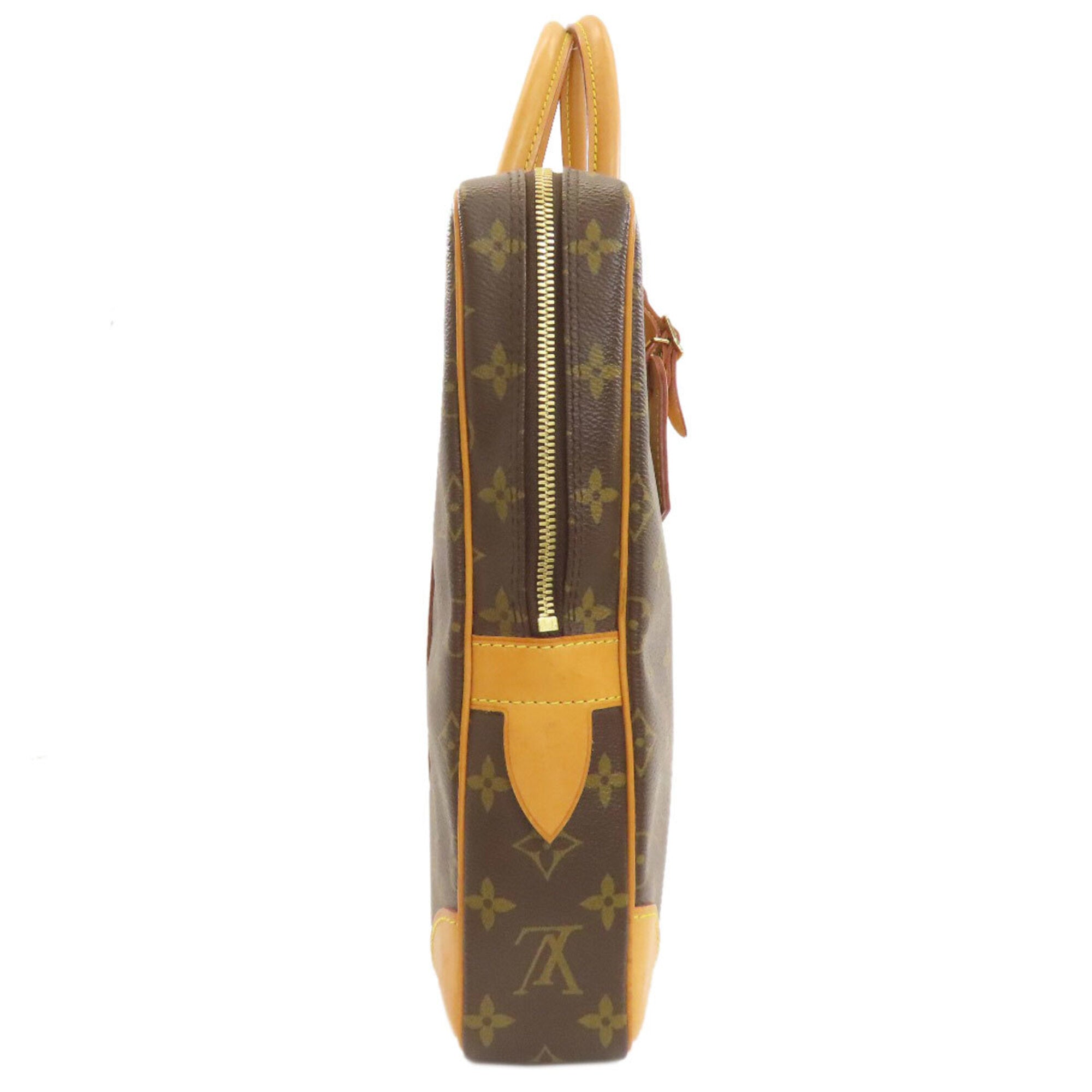 Louis Vuitton Brown Monogram Monogram Canvas Briefcase (Pre-Owned)
