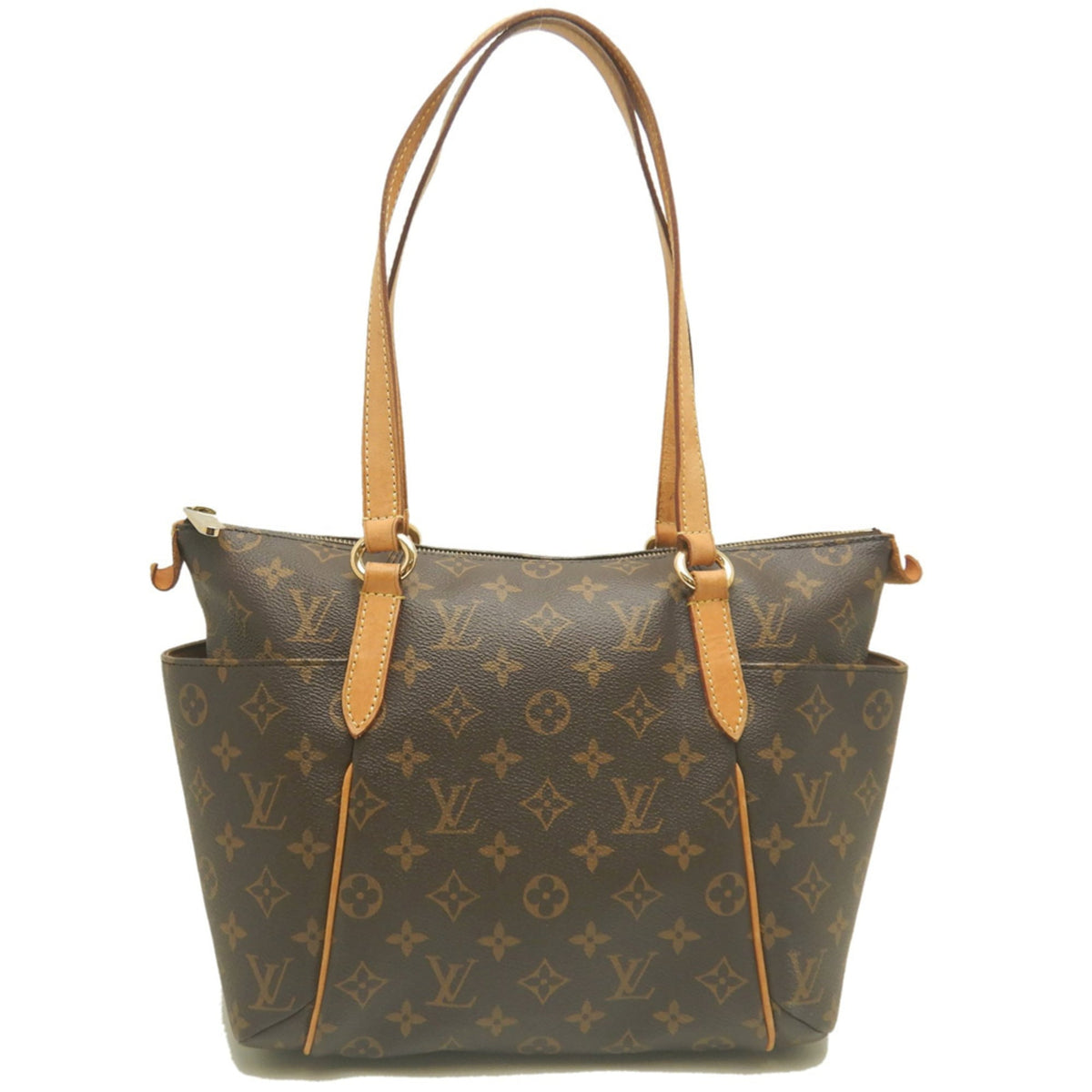 Louis Vuitton Black Brown Monogram Monogram Canvas Tote Bag (Pre-Owned)