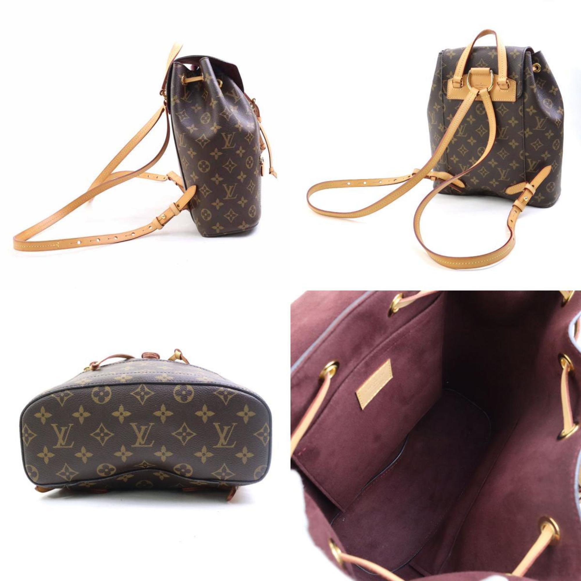 Louis Vuitton Brown Monogram Backpack (Pre-Owned)
