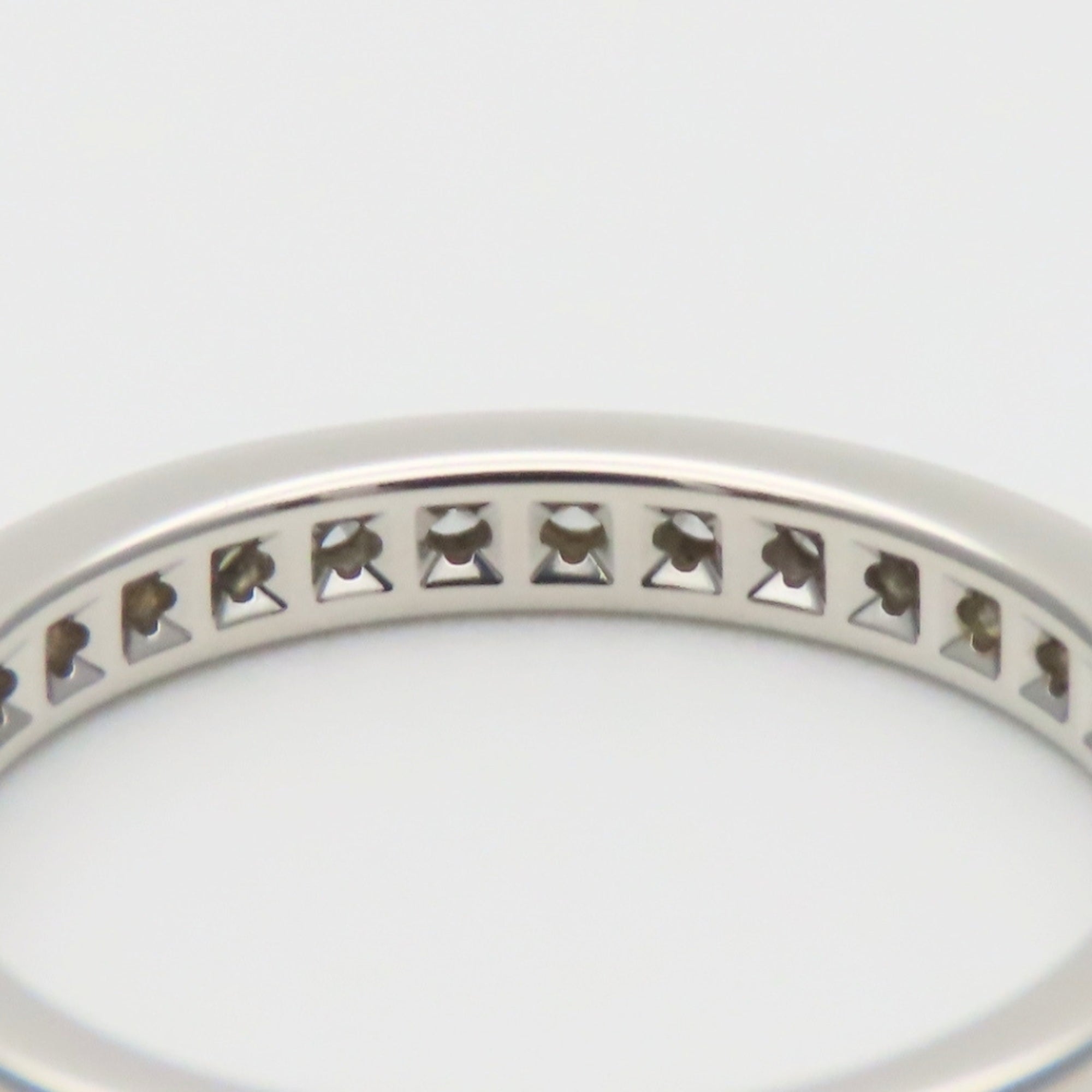 Tiffany Platinum Platinum 950 Band Ring (Pre-Owned)