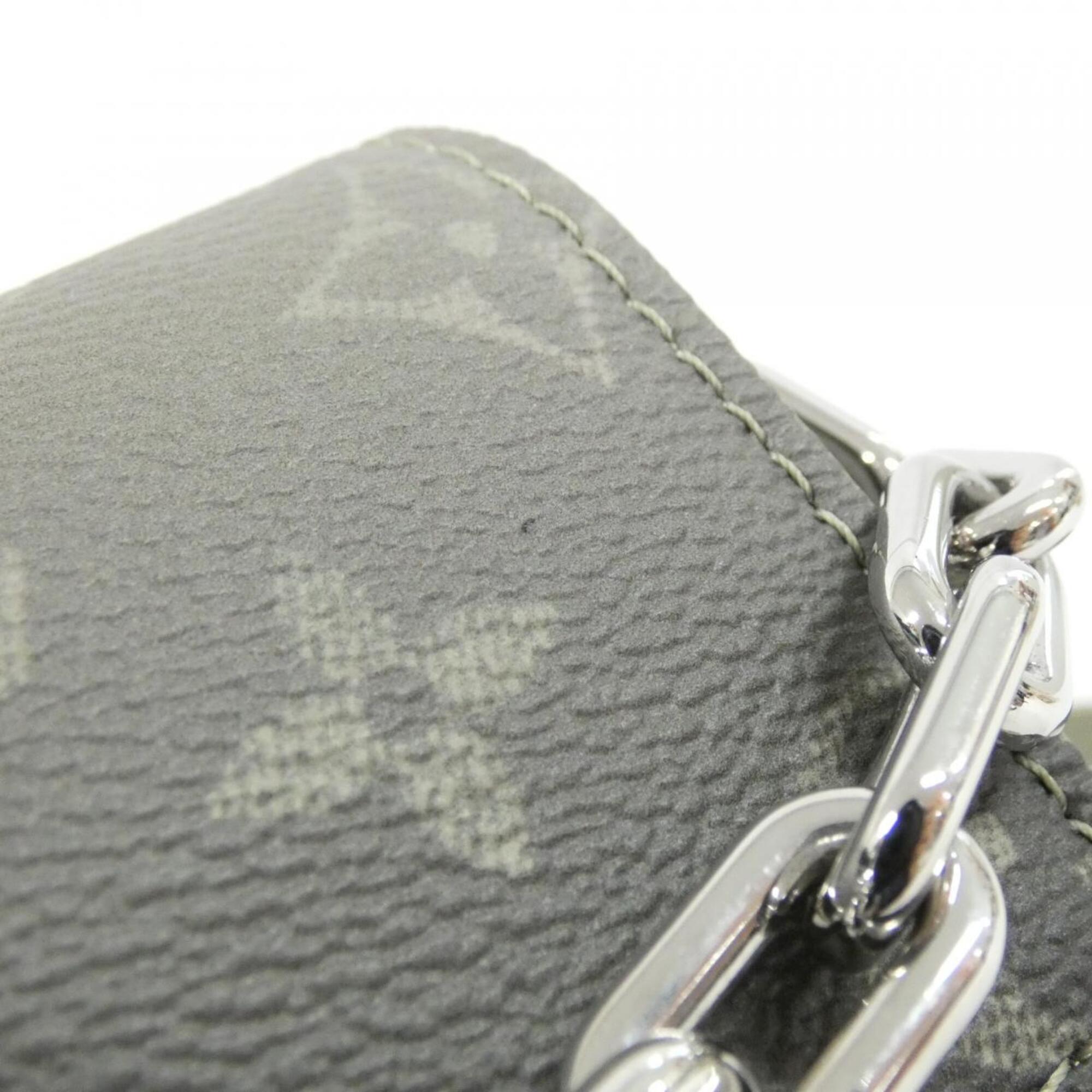 Louis Vuitton Khaki Vert Coated Canvas Shoulder Bag (Pre-Owned)