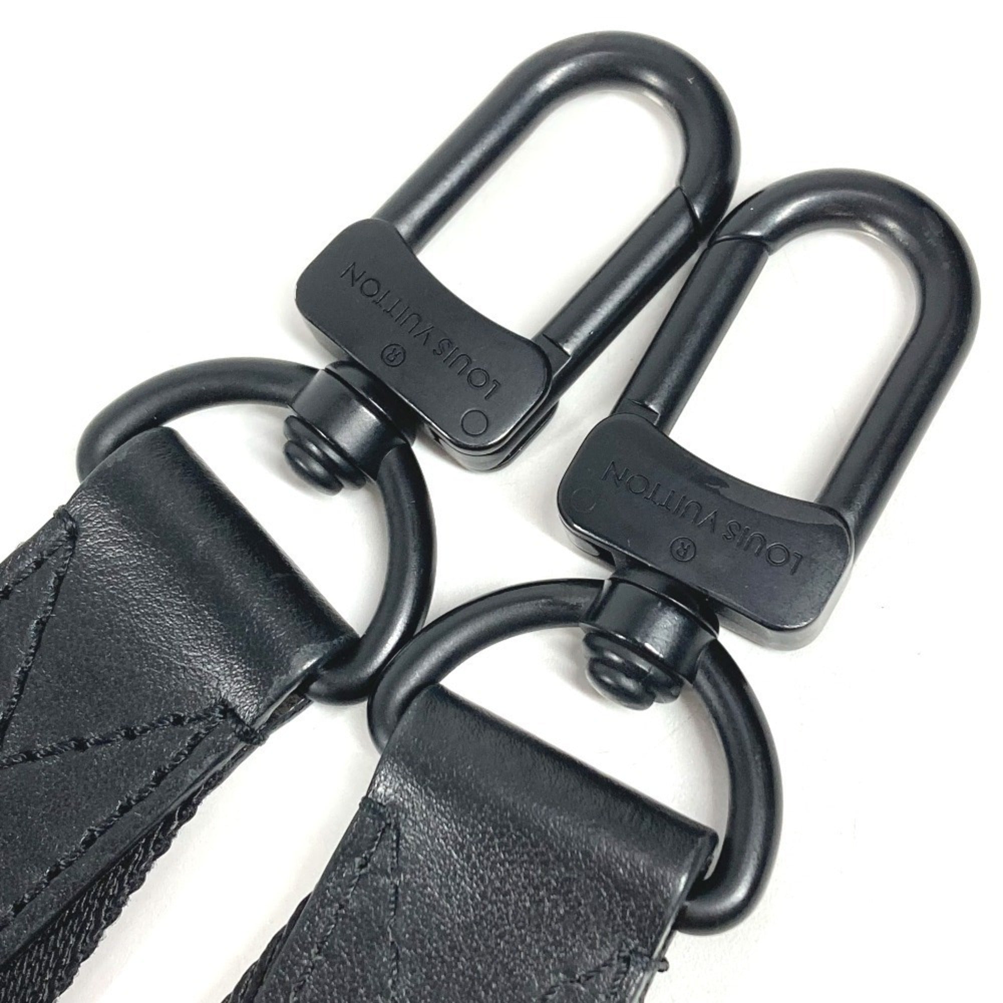 Louis Vuitton Monogram Shadow Black Monogram Shadow Shoulder Bag (Pre-Owned)