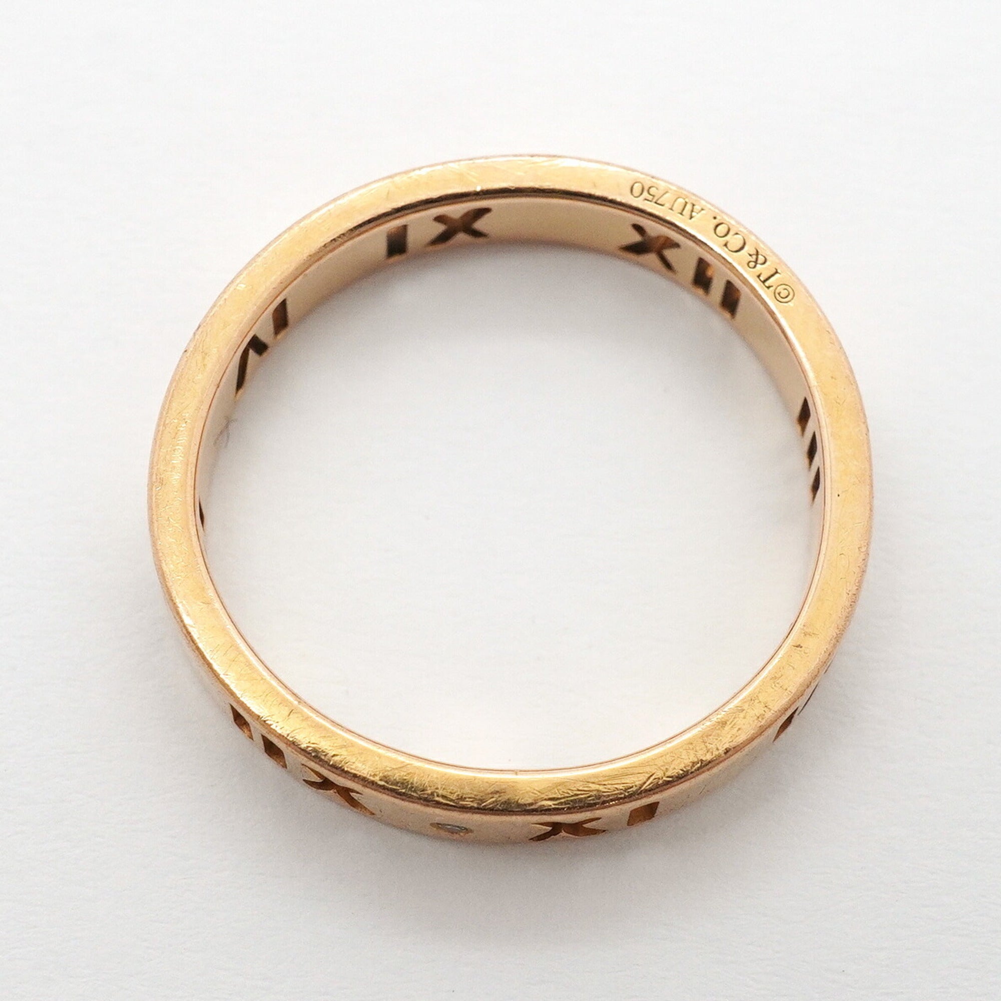 Tiffany Pink Gold (18K) Band Ring (Pre-Owned)