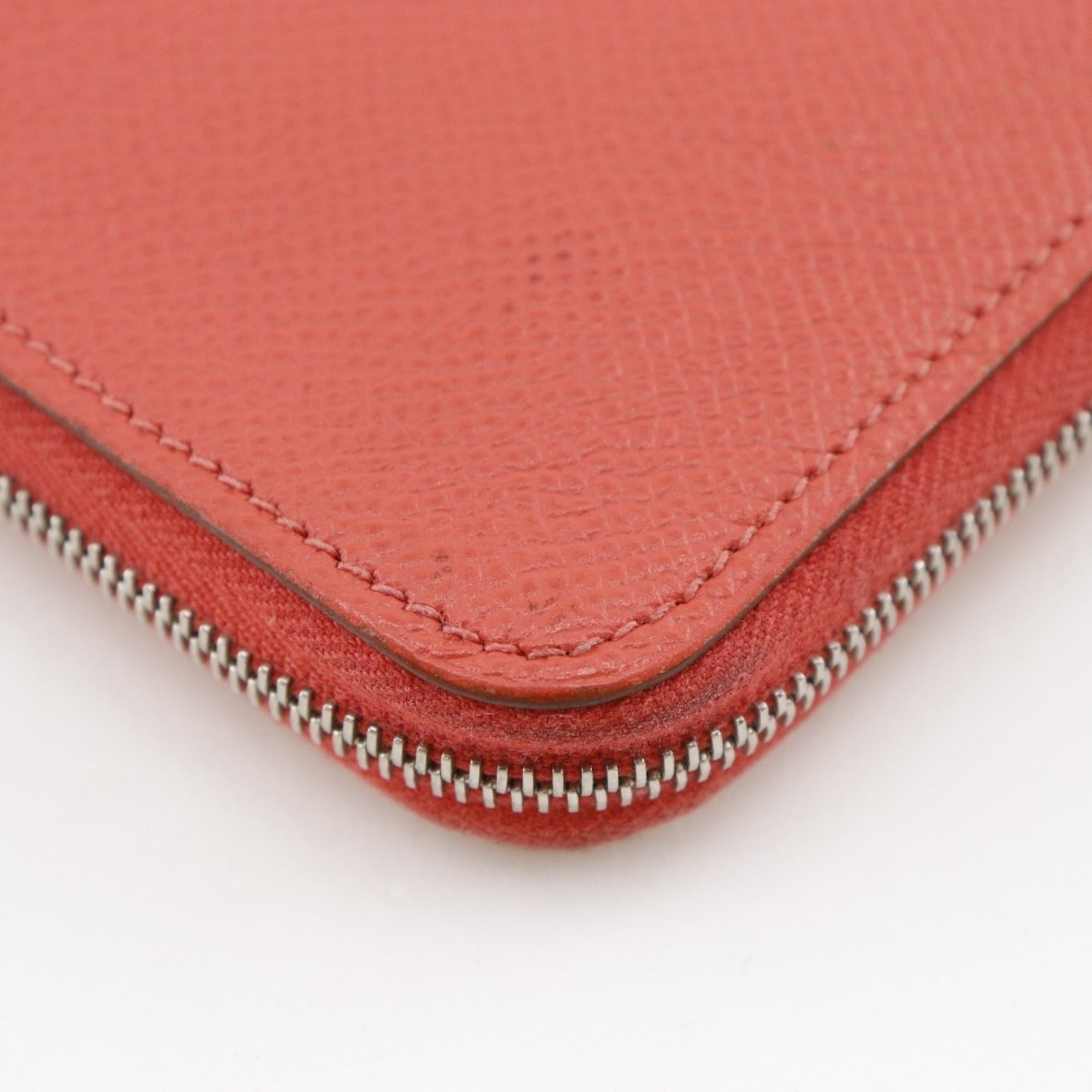 Hermes Pink Rose Jaipur Epsom Leather Long Wallet (Bi-Fold) (Pre-Owned)