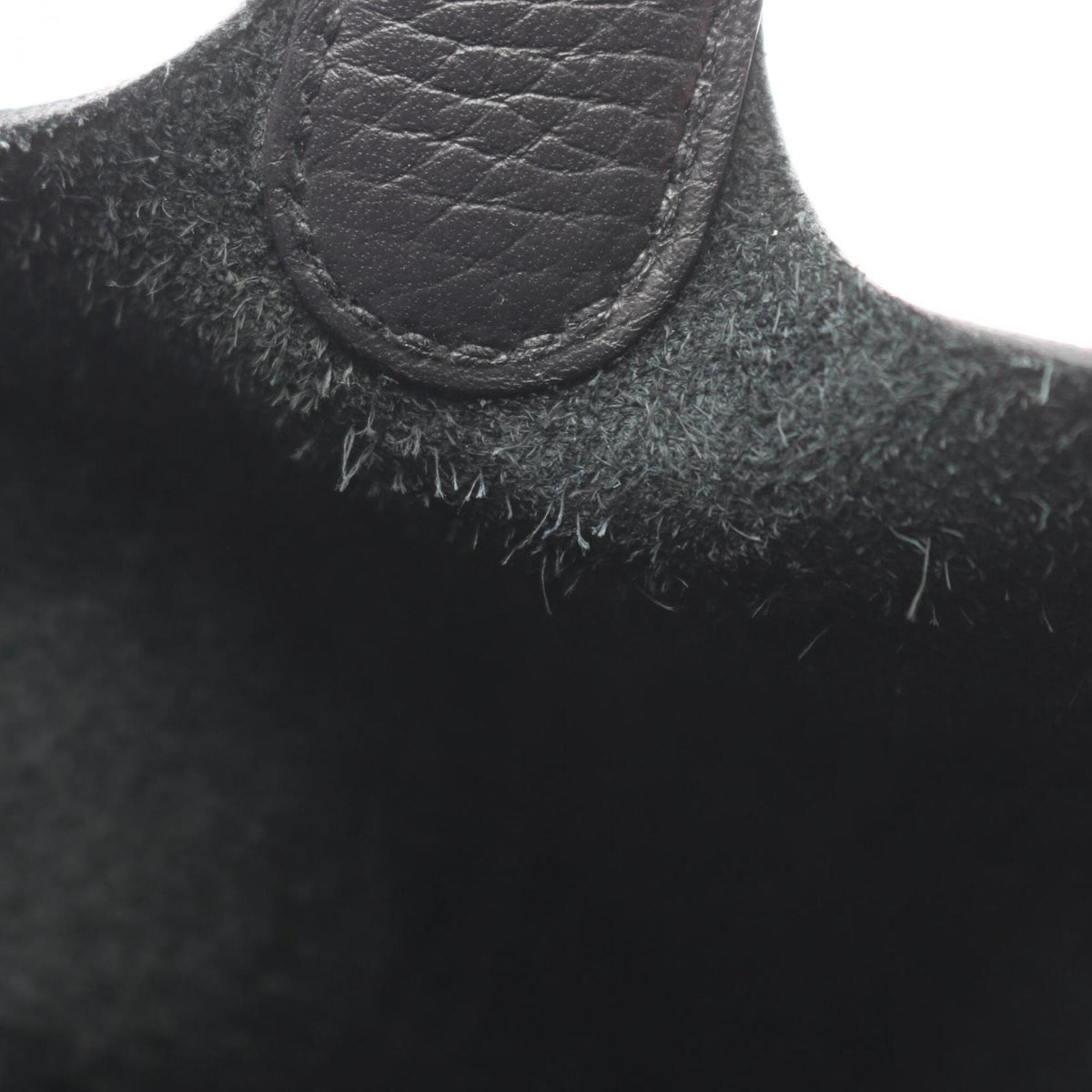 Hermes Black Taurillon Clemence Leather Leather Handbag (Pre-Owned)