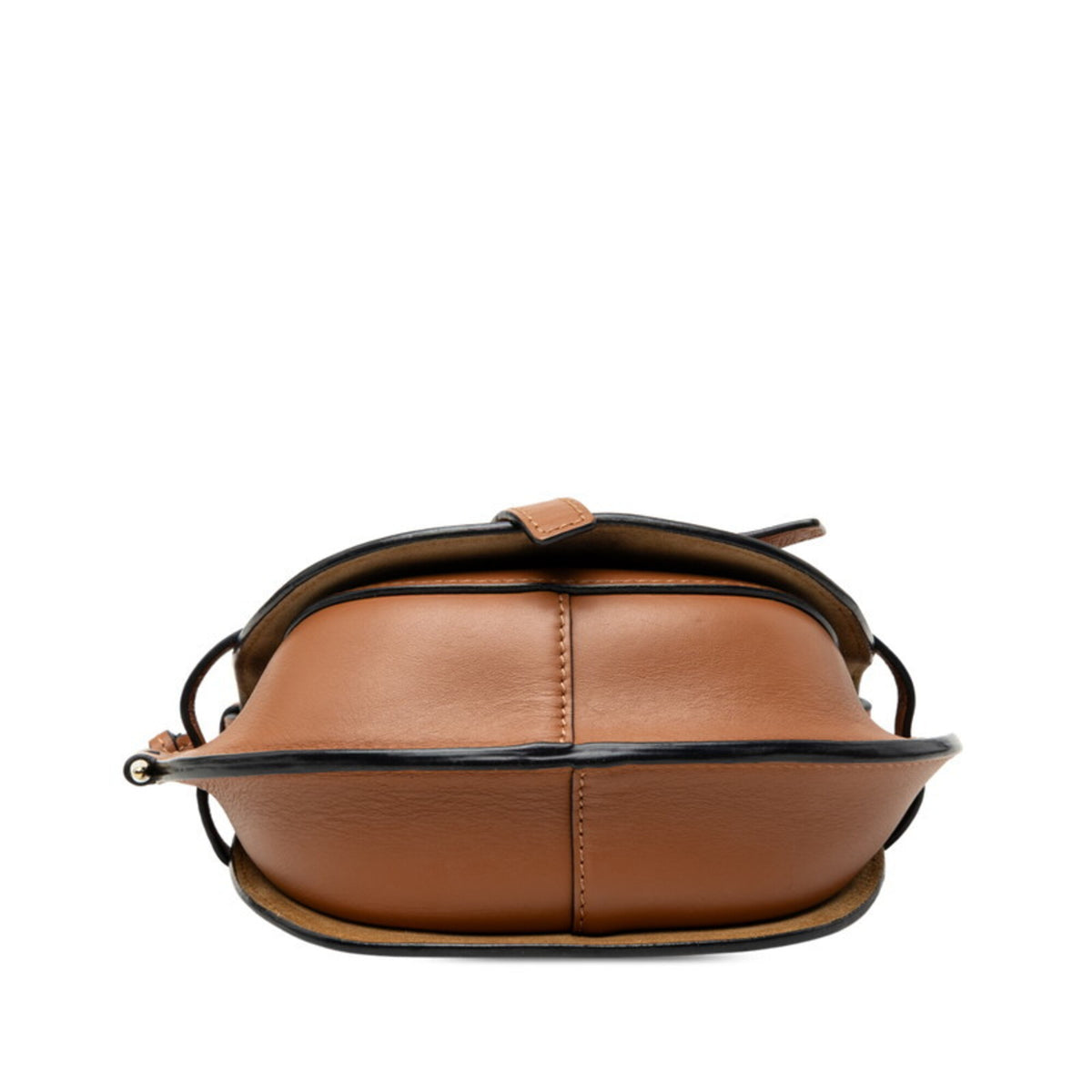 Loewe Beige Brown Leather Shoulder Bag (Pre-Owned)
