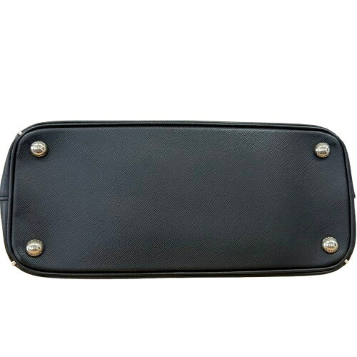 Prada Black Leather Handbag Shoulder Bag (Pre-Owned)
