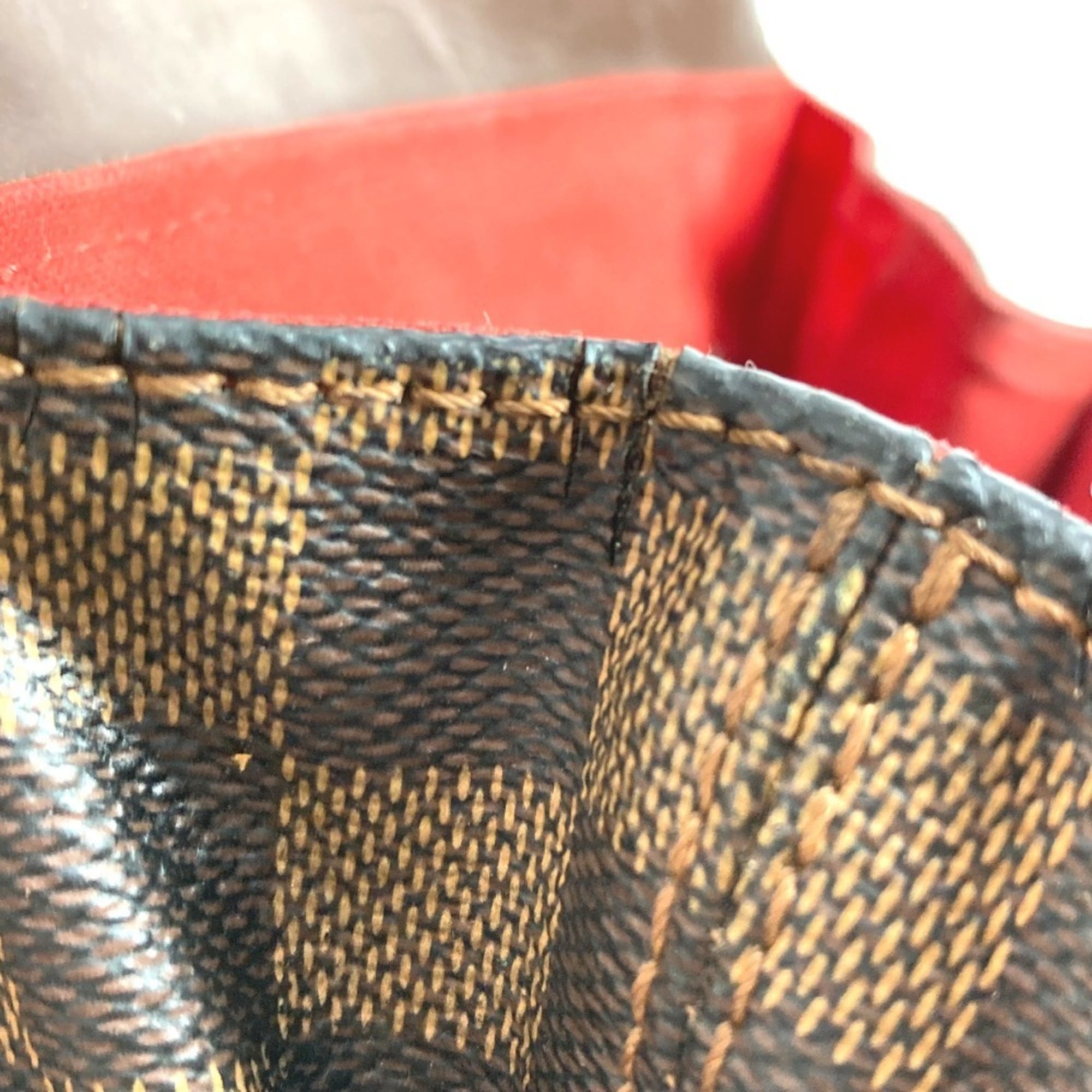 Louis Vuitton Damier Brown Ebene Damier Canvas Backpack (Pre-Owned)