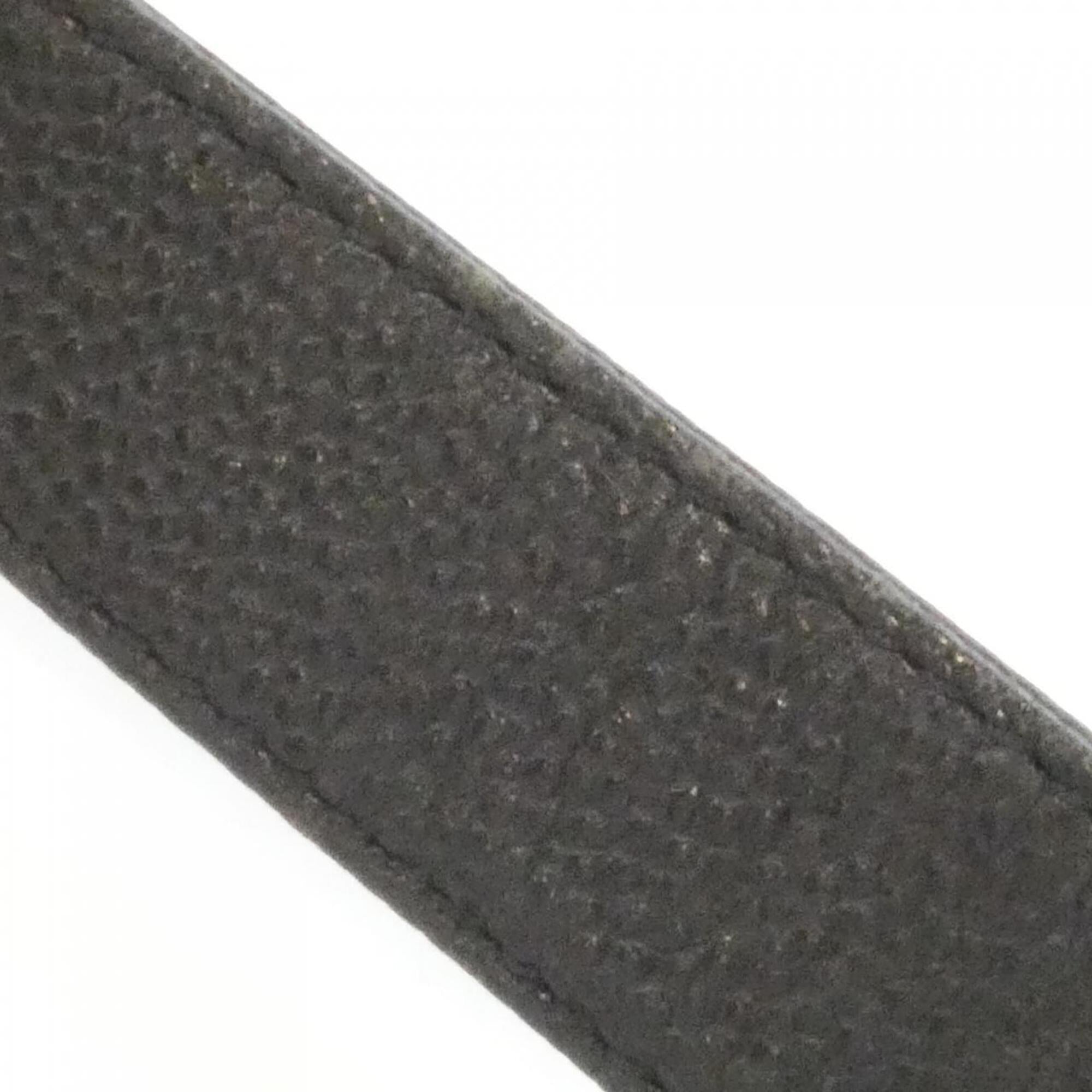 Chanel Black Grained Calfskin Shoulder Bag (Pre-Owned)