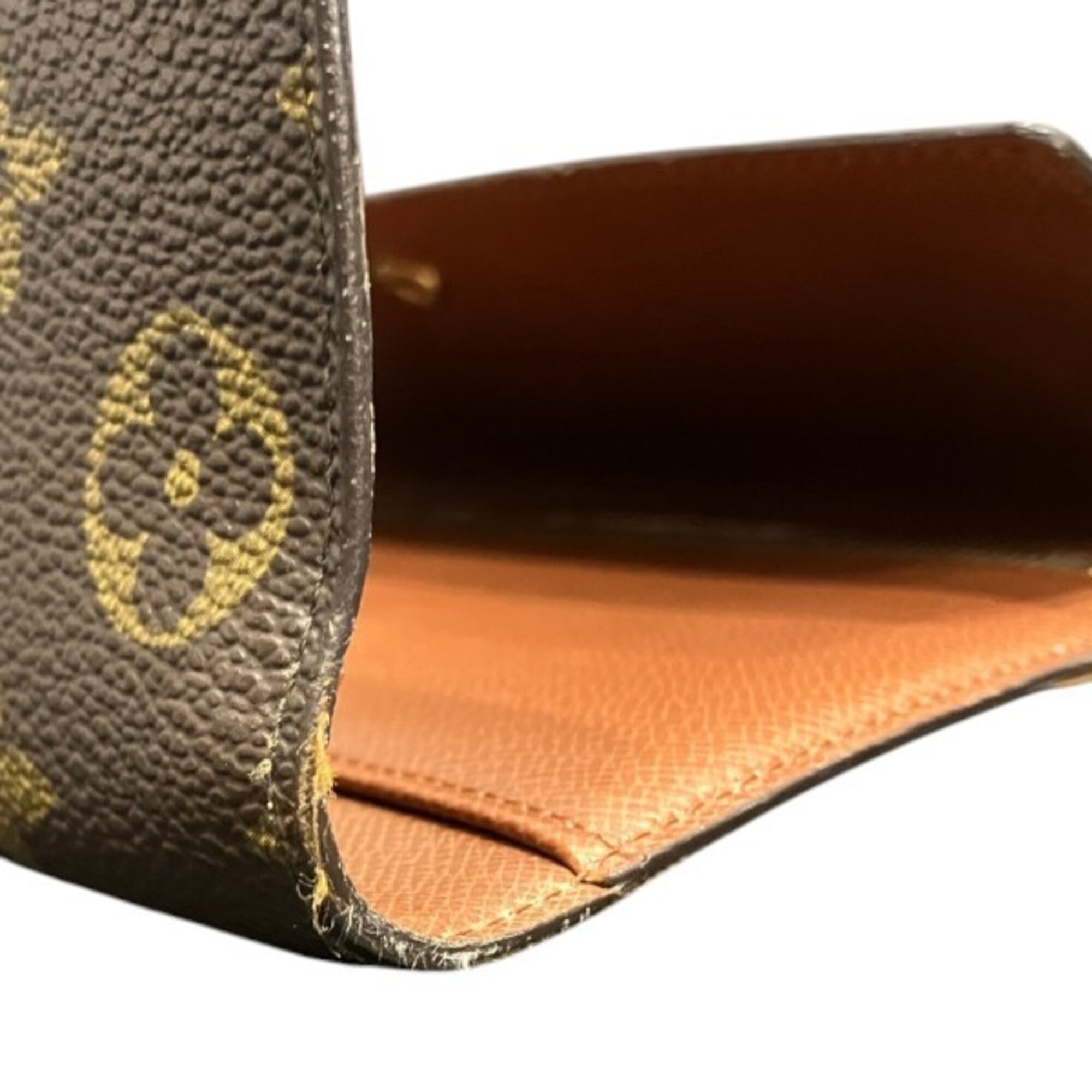 Louis Vuitton Monogram Brown Monogram Long Wallet (Tri-Fold) (Pre-Owned)