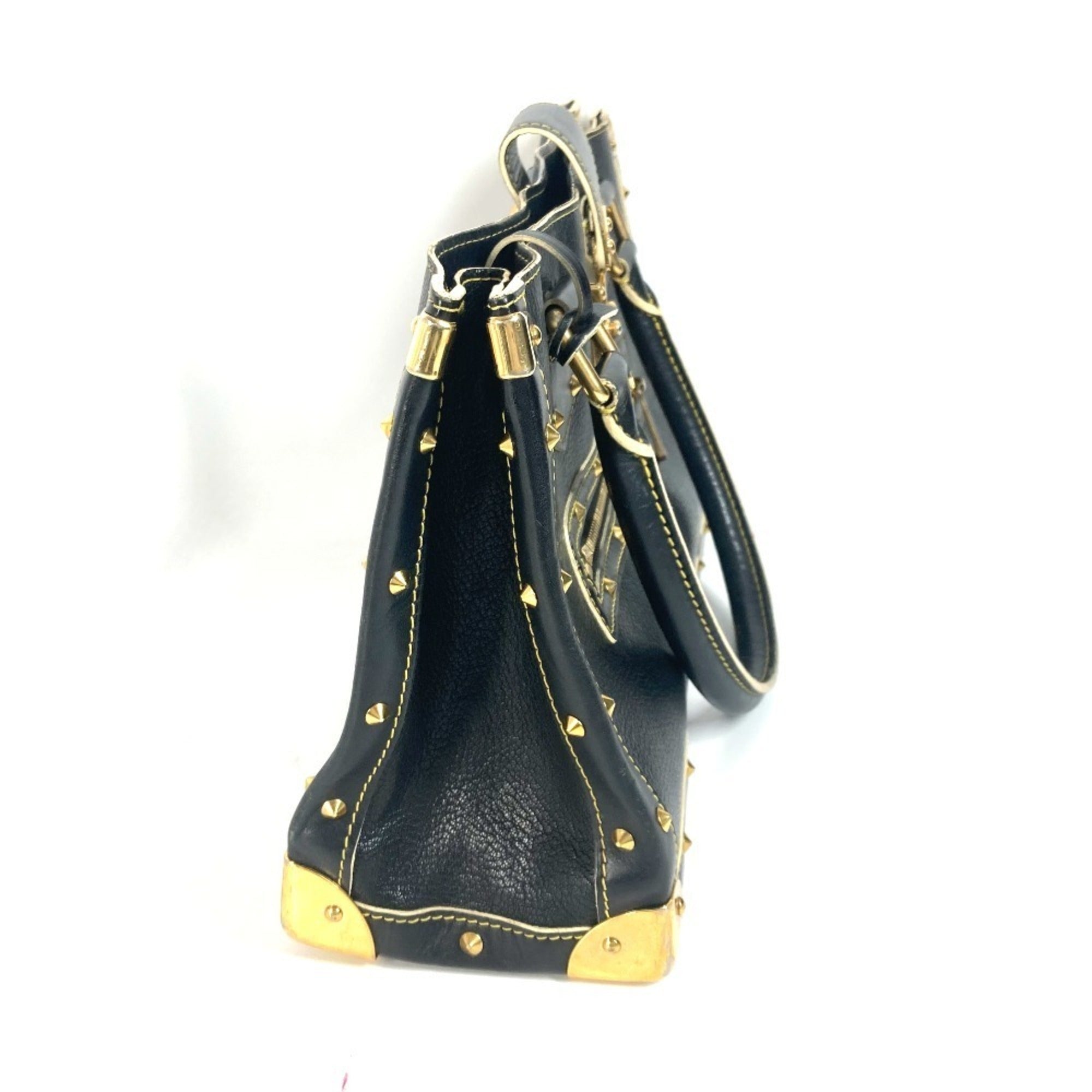 Louis Vuitton Suhali Black Suhali Leather Shoulder Bag Tote Bag (Pre-Owned)