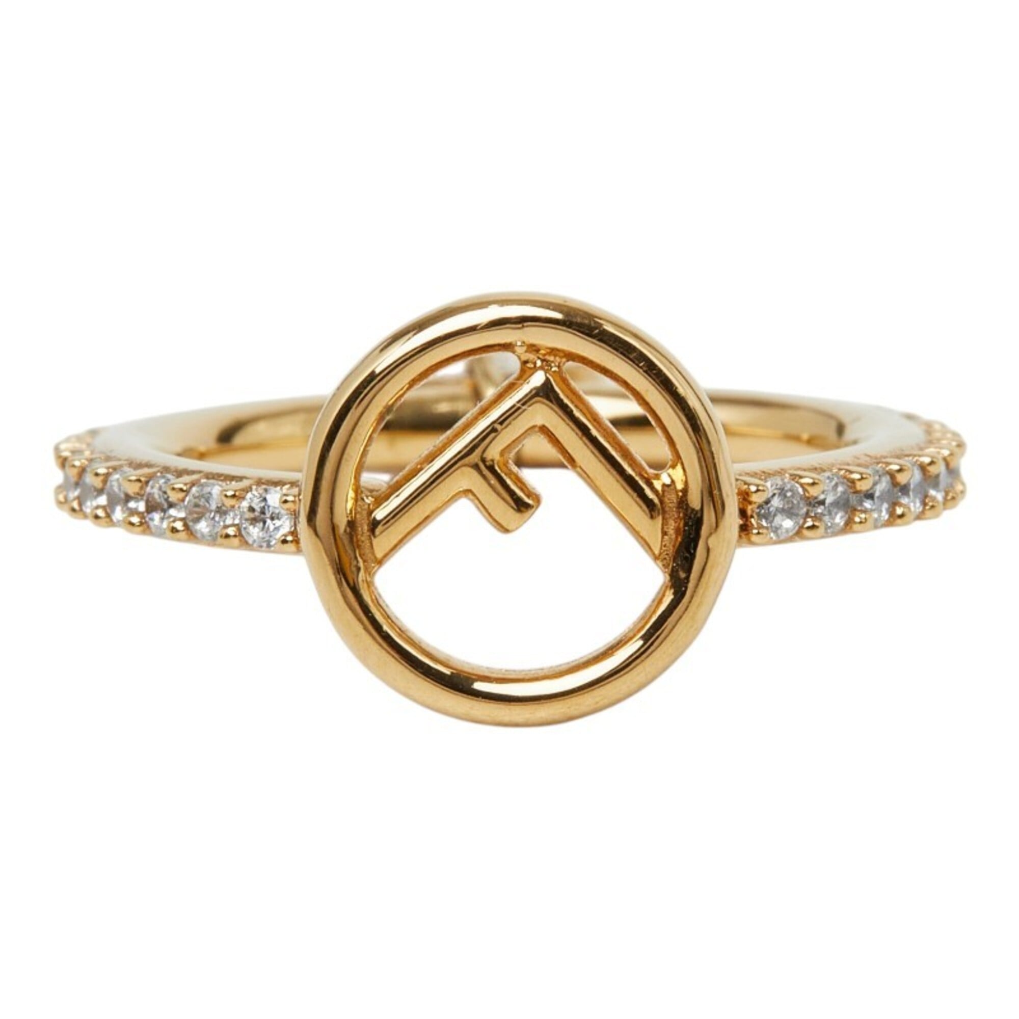 Fendi Gold Band Ring (Pre-Owned)