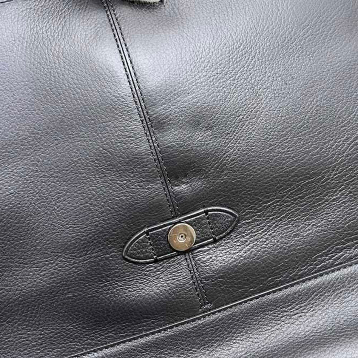 Coach Black Leather Crossbody Bag Shoulder Bag (Pre-Owned)