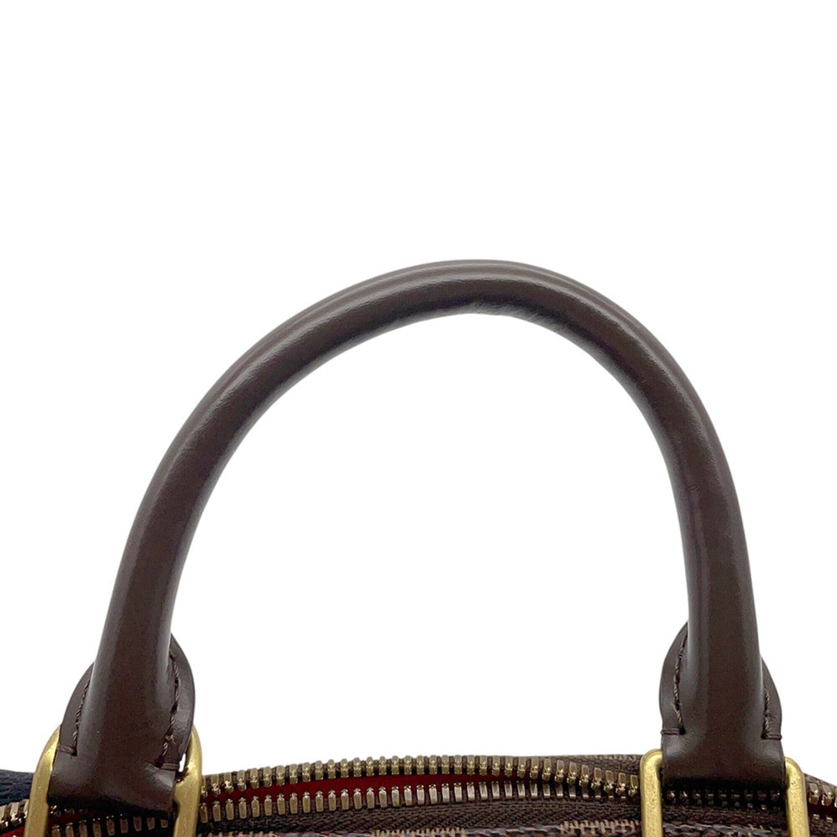 Louis Vuitton Damier Brown Damier Canvas Ebene Handbag (Pre-Owned)