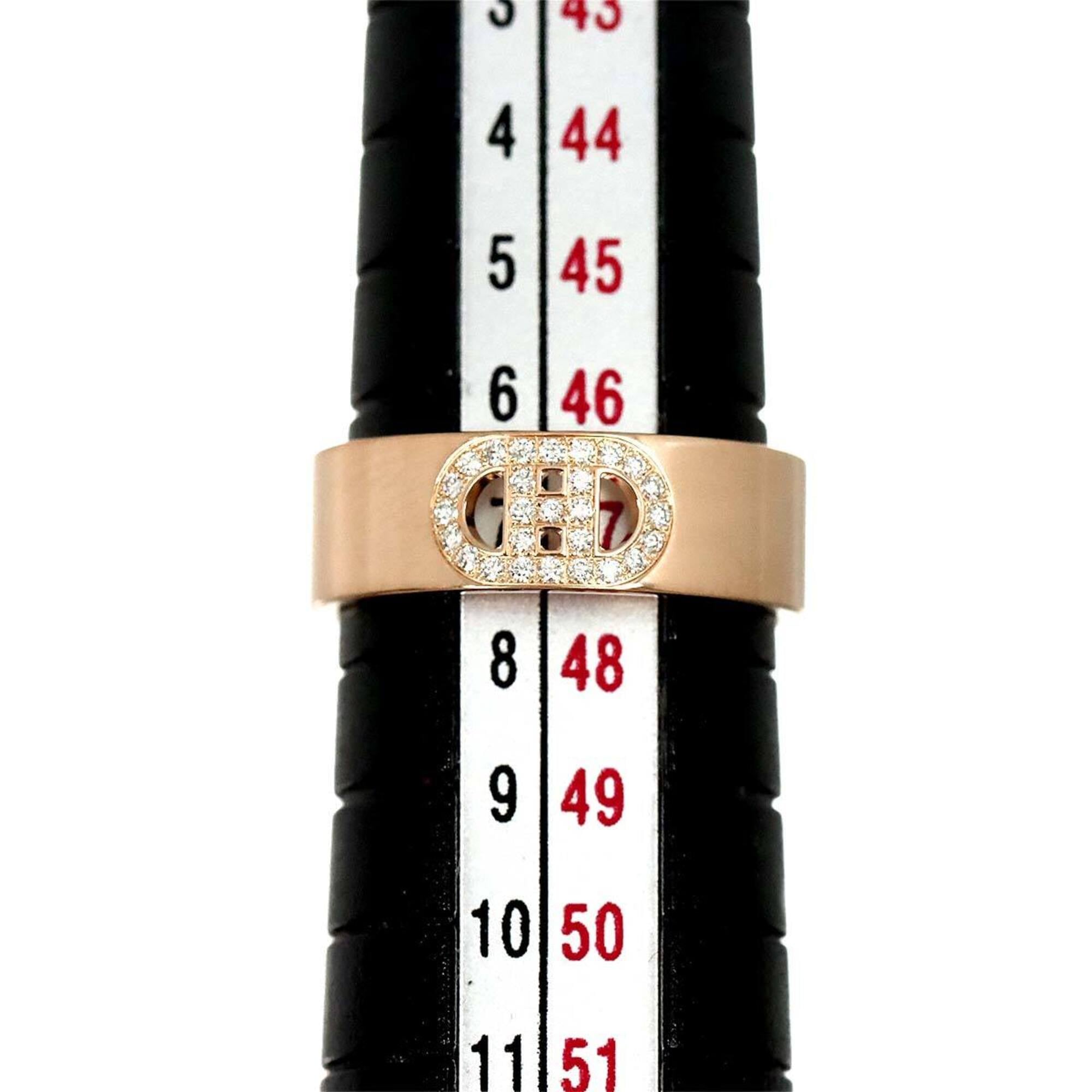Hermes Pink Gold (18K) Band Ring (Pre-Owned)