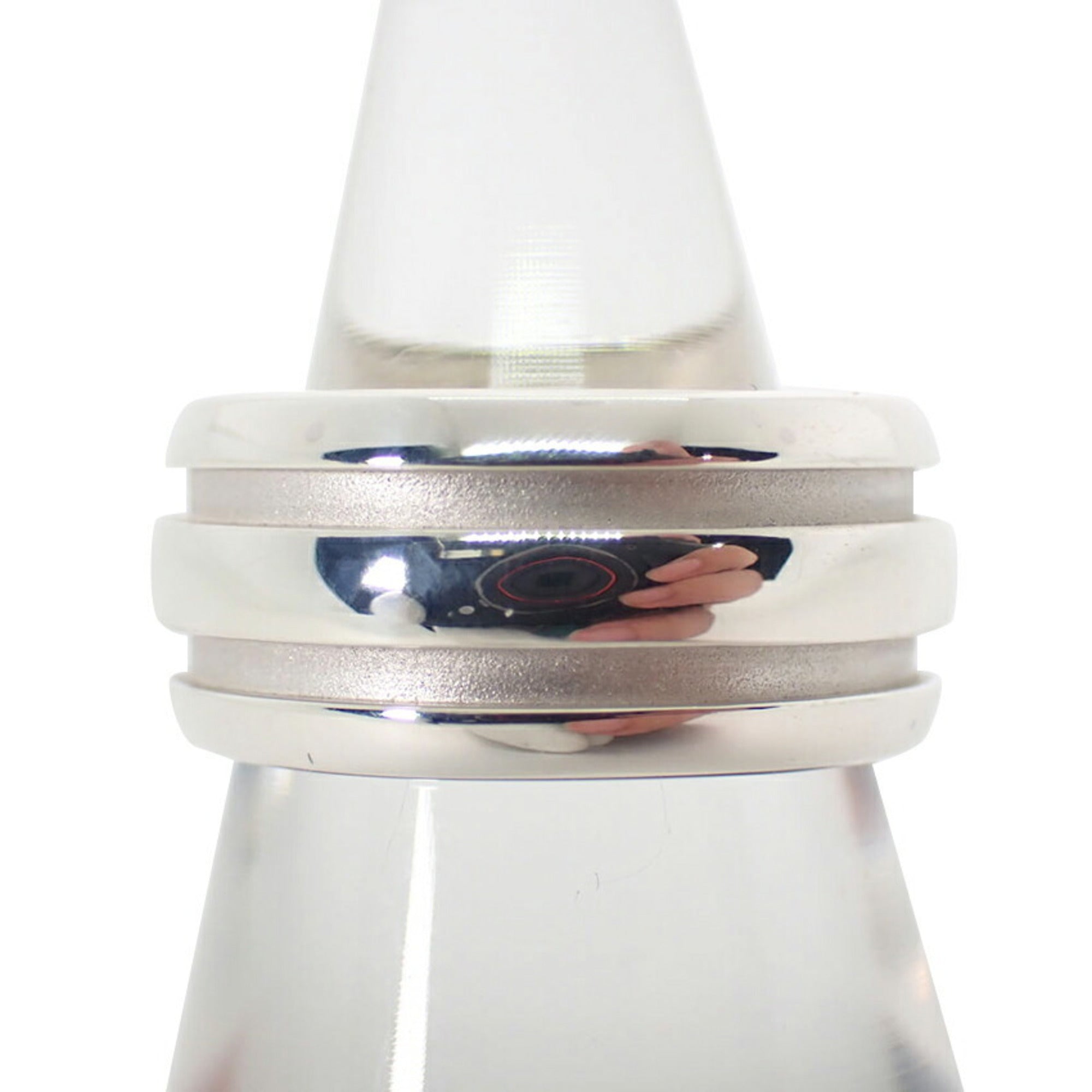 Tiffany Sterling Silver 925 Band Ring (Pre-Owned)