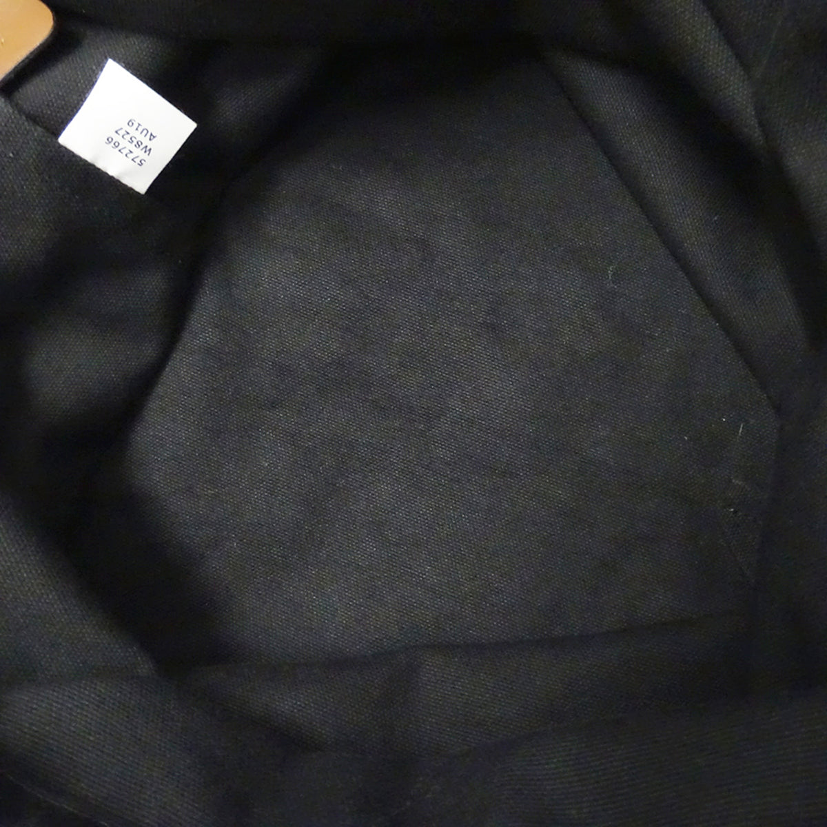 Stella Mccartney Black Canvas Handbag Tote Bag (Pre-Owned)