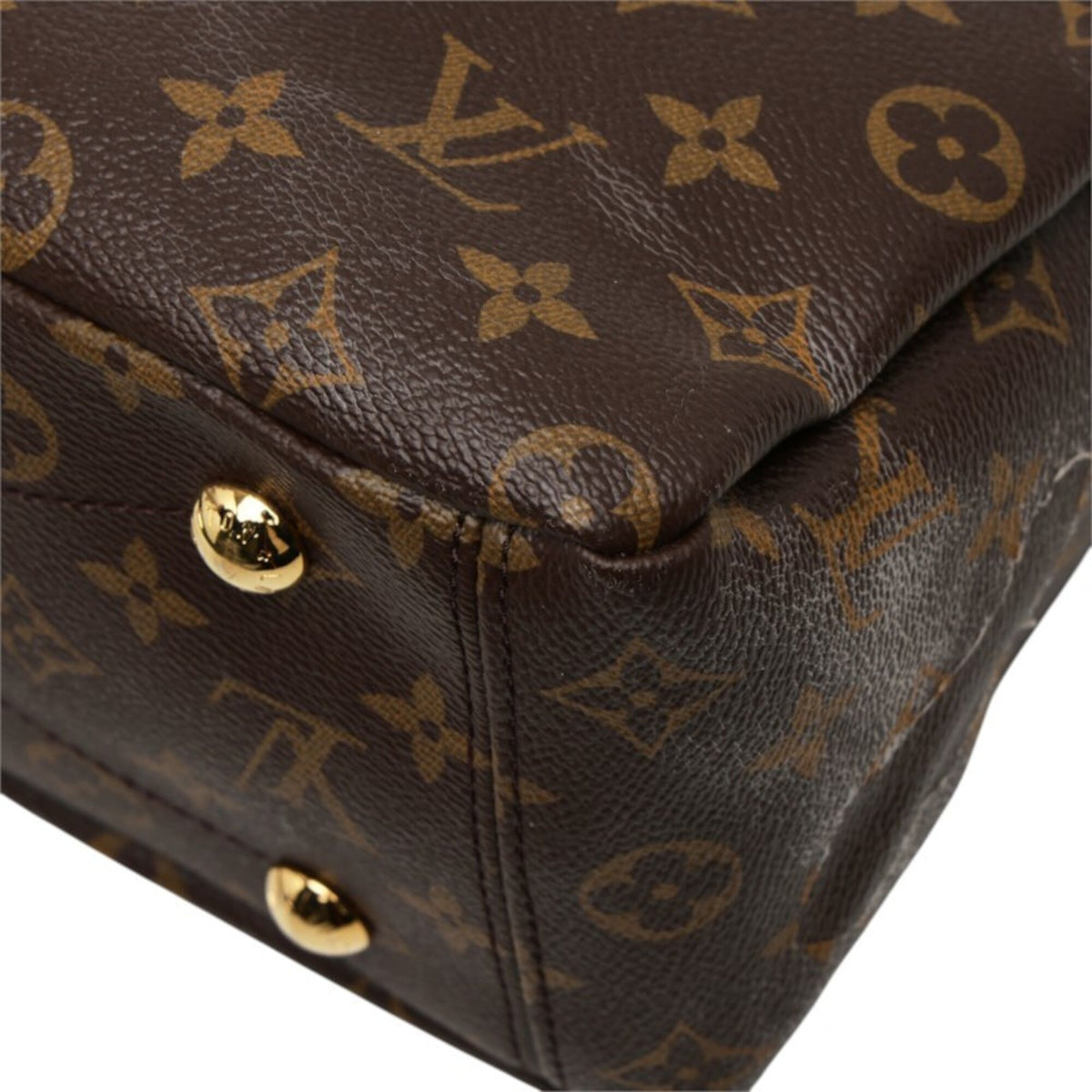 Louis Vuitton Brown Purple Raisin Leather Handbag Shoulder Bag (Pre-Owned)