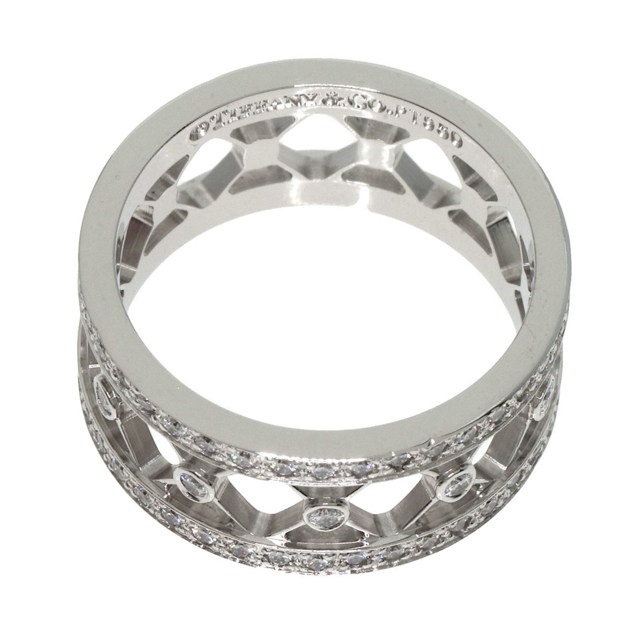 Tiffany Platinum 950 Band Ring (Pre-Owned)
