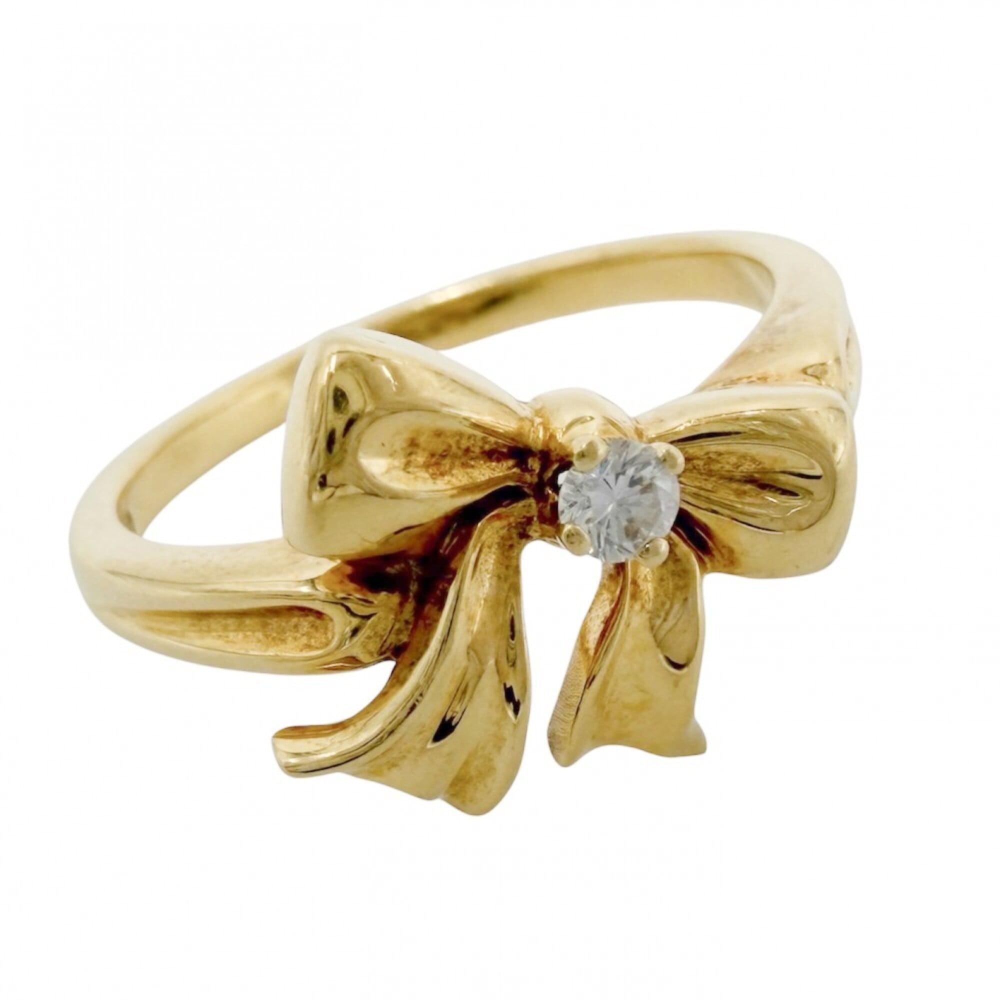 Tiffany Yellow Gold (18K) Band Ring (Pre-Owned)