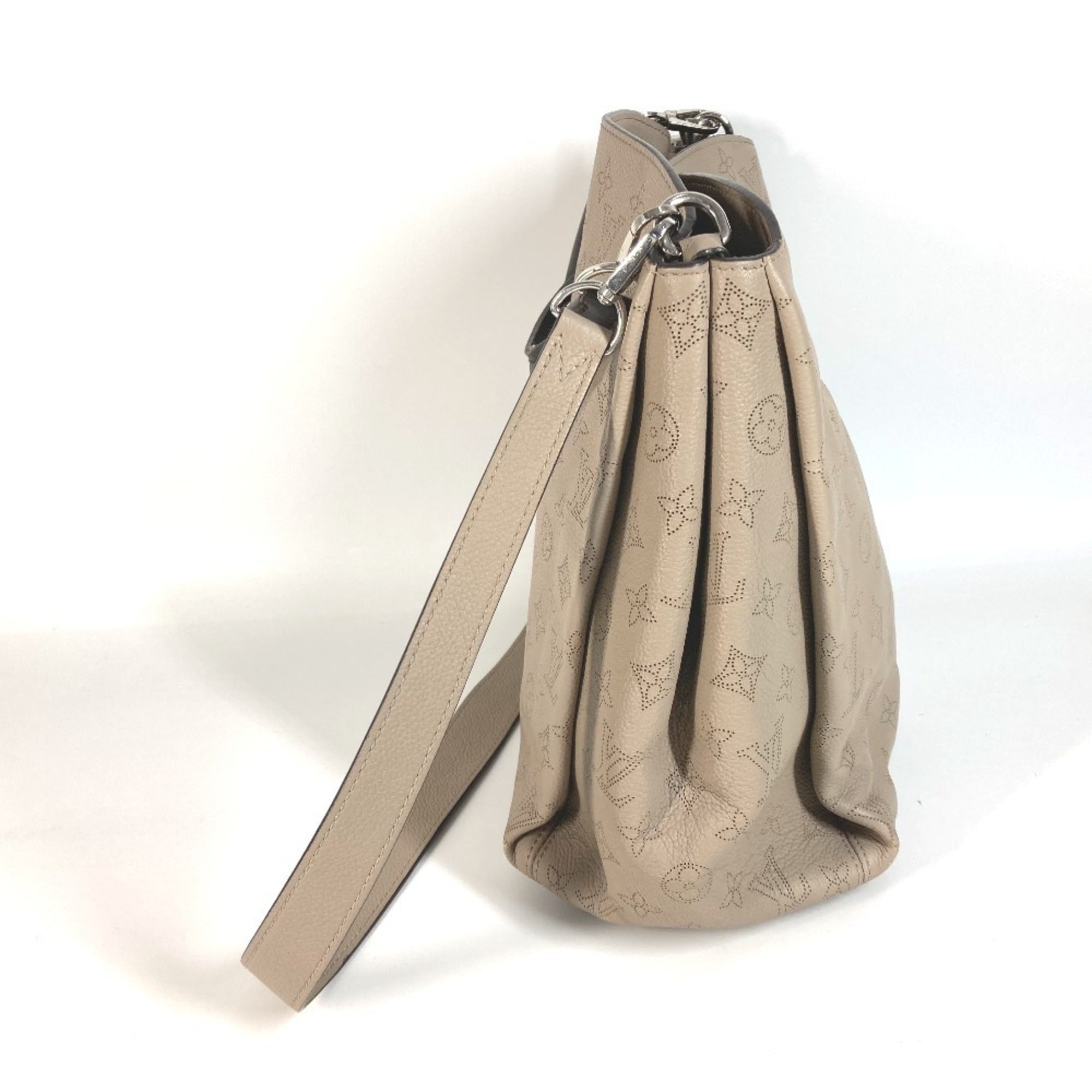 Louis Vuitton Beige Monogram Shoulder Bag Tote Bag (Pre-Owned)