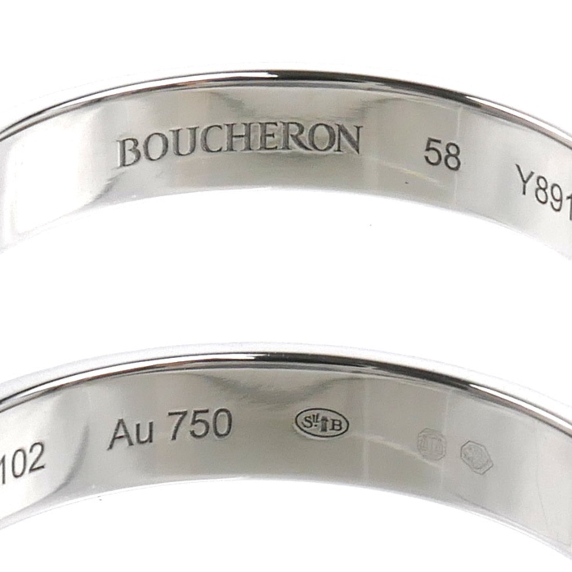 Boucheron White Gold (18K) Band Ring (Pre-Owned)