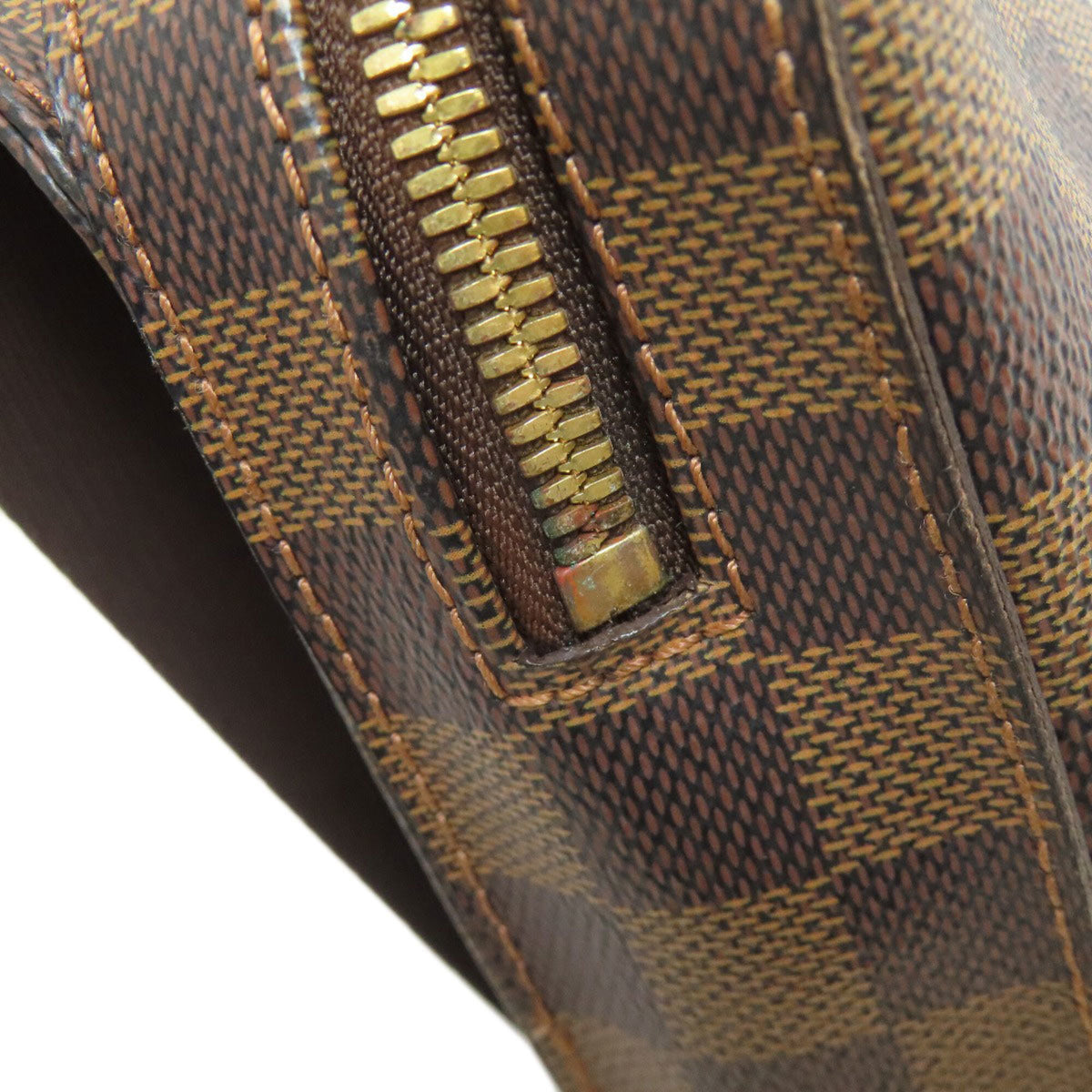 Louis Vuitton Damier Canvas Ebene Damier Canvas Sling Bag (Pre-Owned)