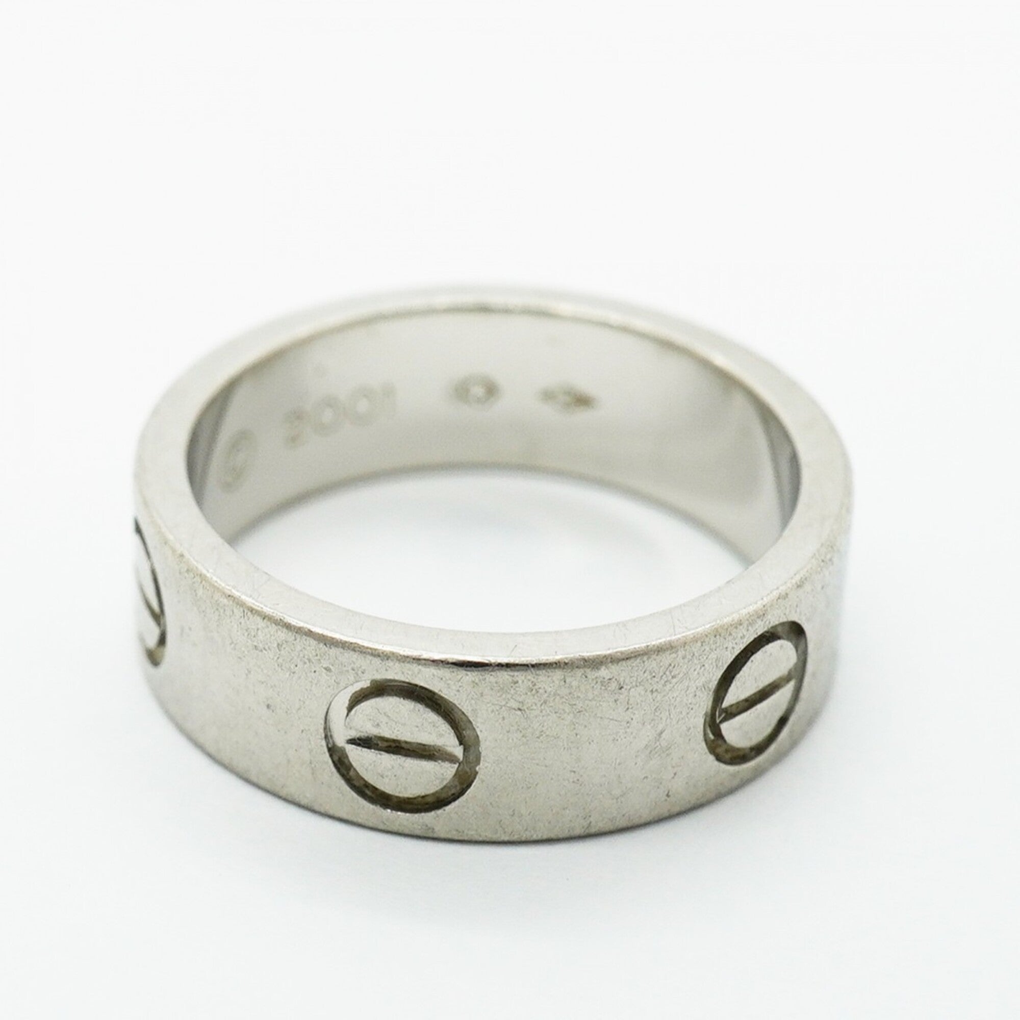 Cartier Platinum 950 Band Ring (Pre-Owned)