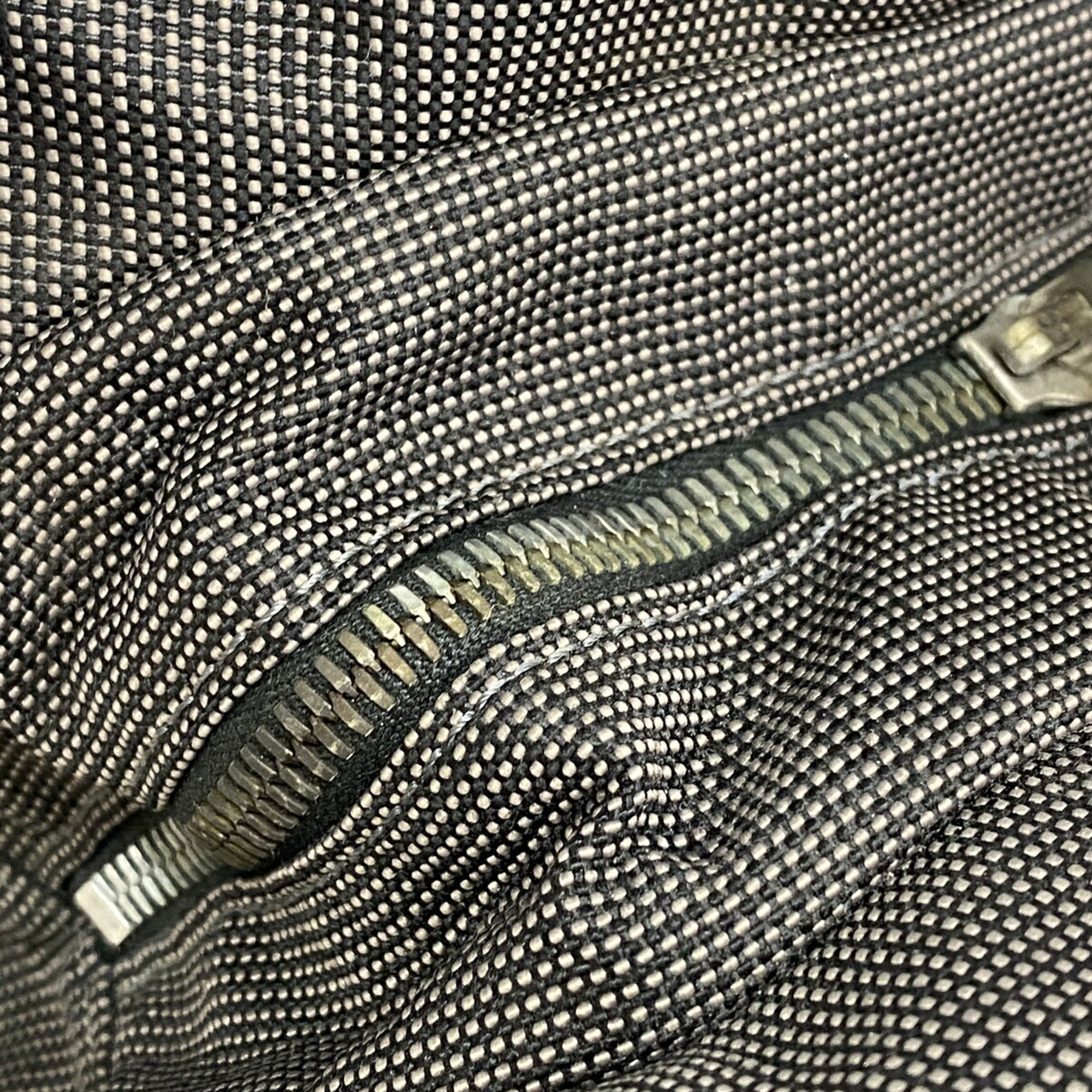 Hermes Gray Nylon Tote Bag (Pre-Owned)