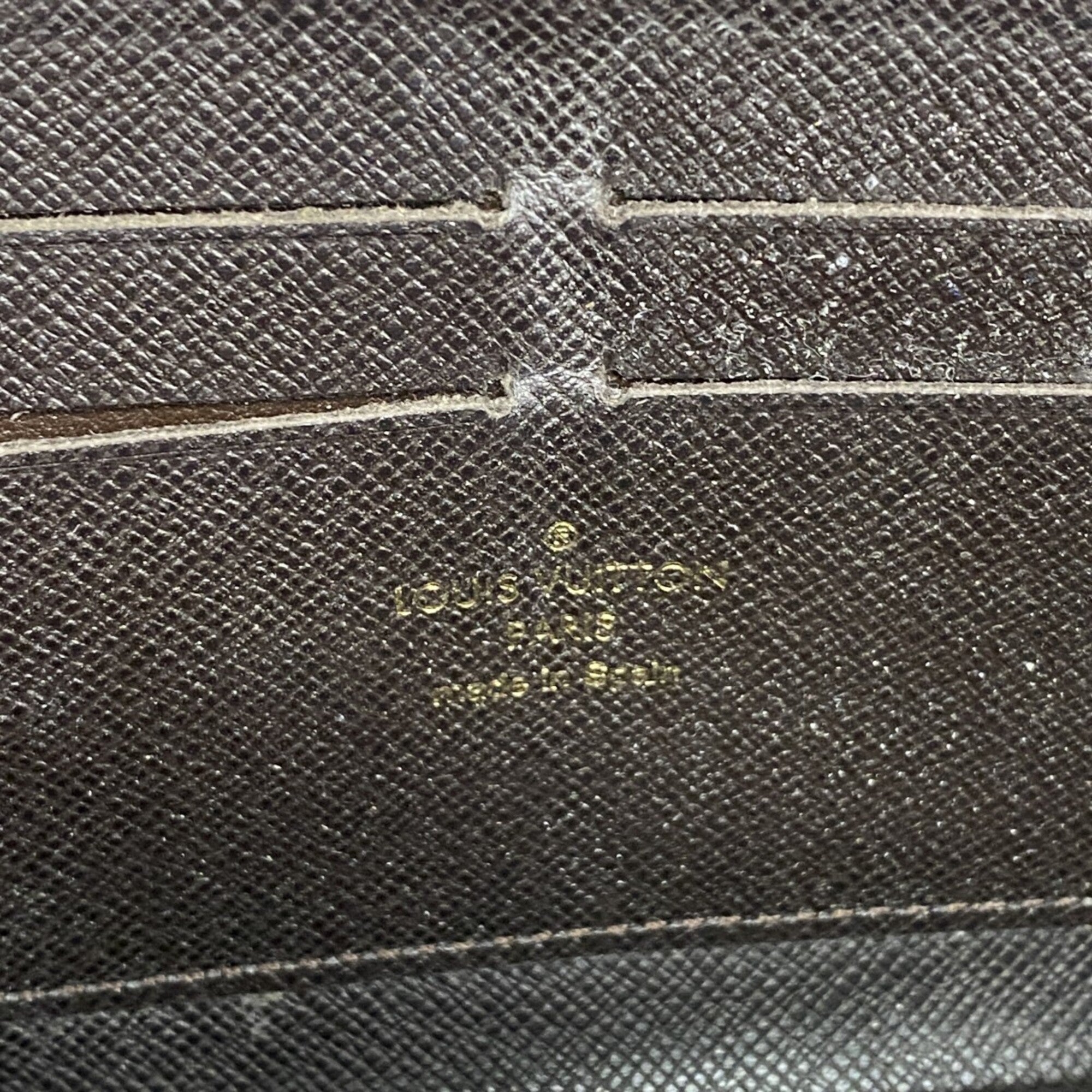 Louis Vuitton Ebene Long Wallet (Bi-Fold) (Pre-Owned)