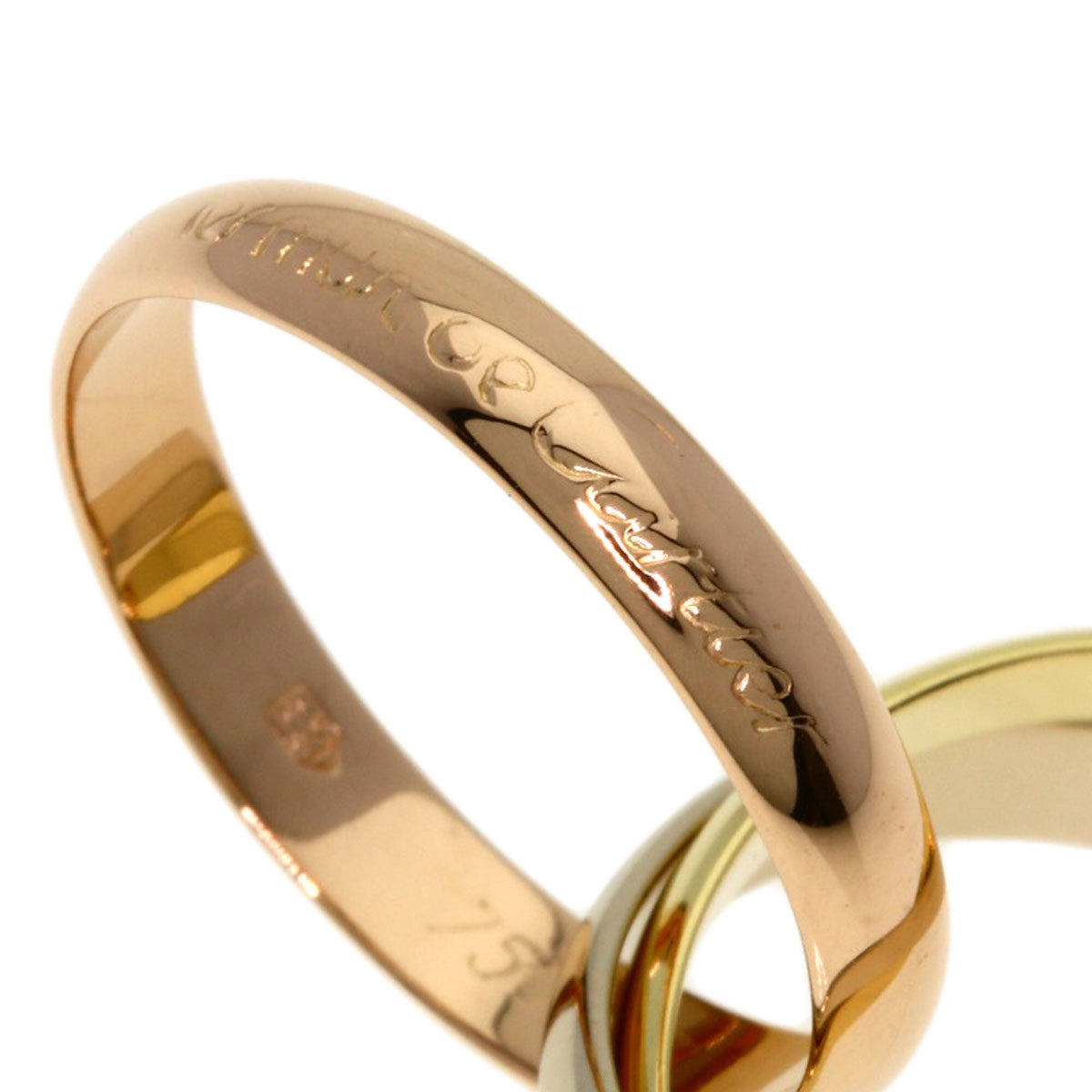 Cartier Trinity Yellow Gold (18K) Pink Gold (18K) White Gold (18K) Band Ring (Pre-Owned)